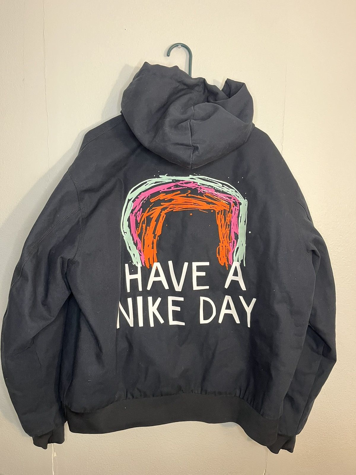 Nike Nike workwear jacket (carhartt material) Size US L / EU 52-54 / 3 - 1 Thumbnail
