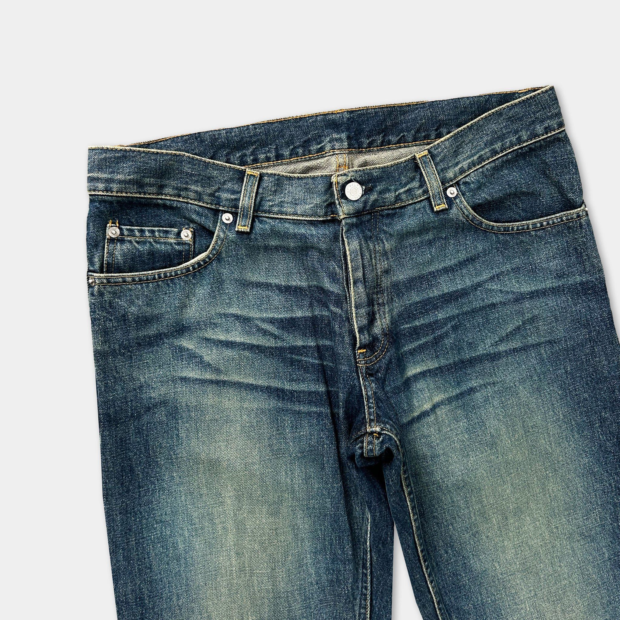 Helmut Lang Helmut Lang 2000's Distressed Denim Jeans Size US 29 - 2 Thumbnail