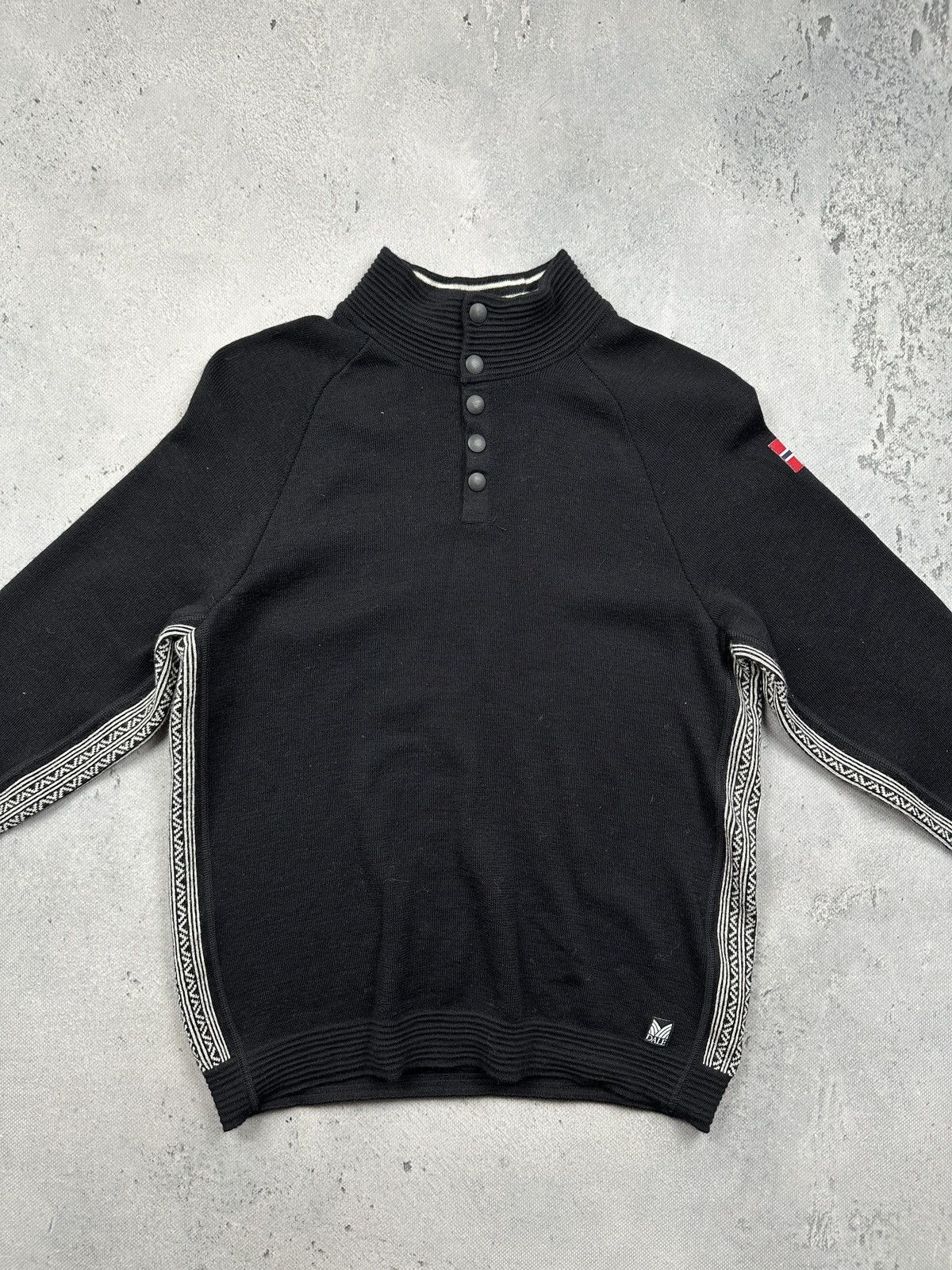 Dale Of Norway Dale Of Norway Black Wool Knit Sweater Norwegian Heritage Size S / US 4 / IT 40 - 9 Thumbnail