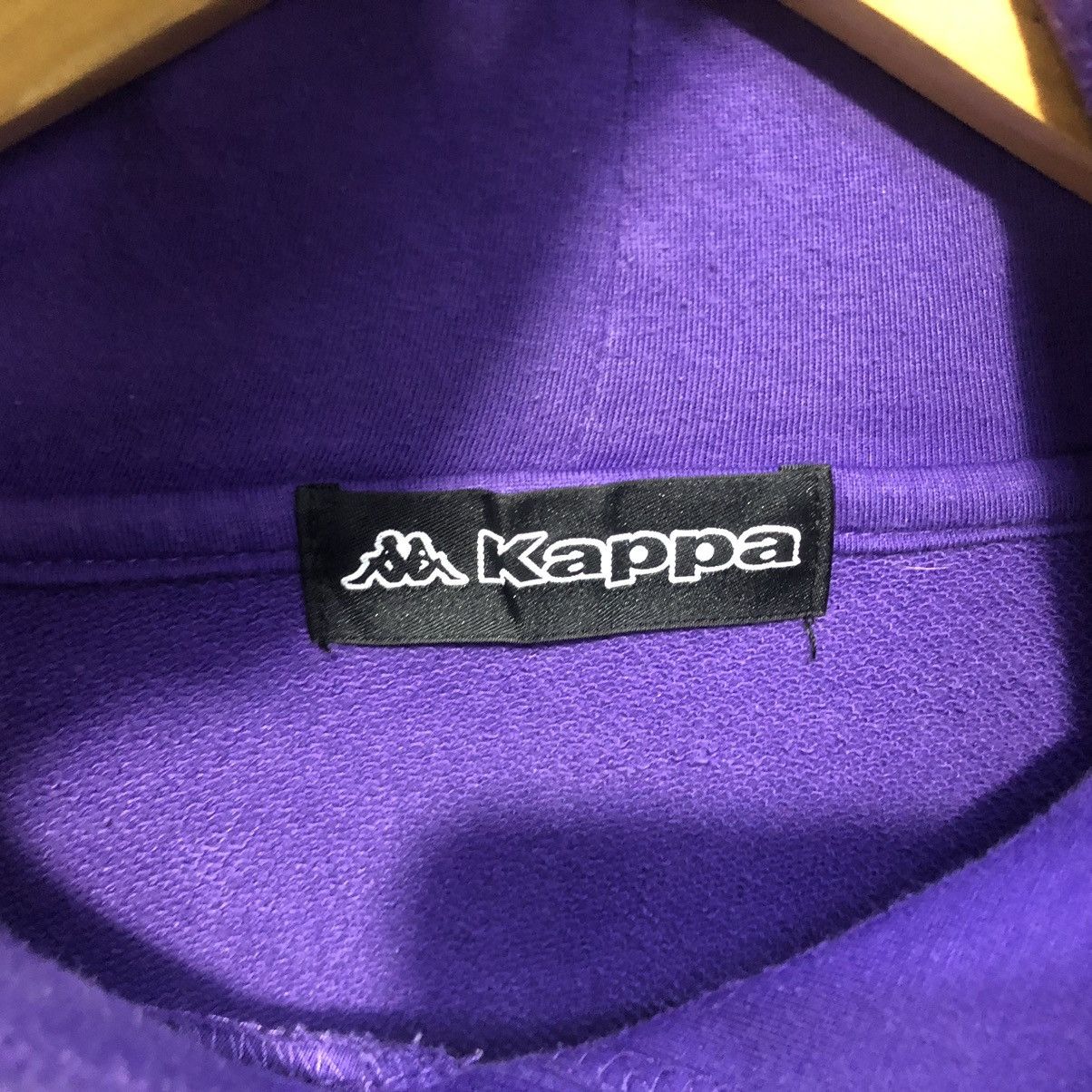 Kappa Vintage kappa hoodie very big logo extremely rare Size US L / EU 52-54 / 3 - 5 Thumbnail