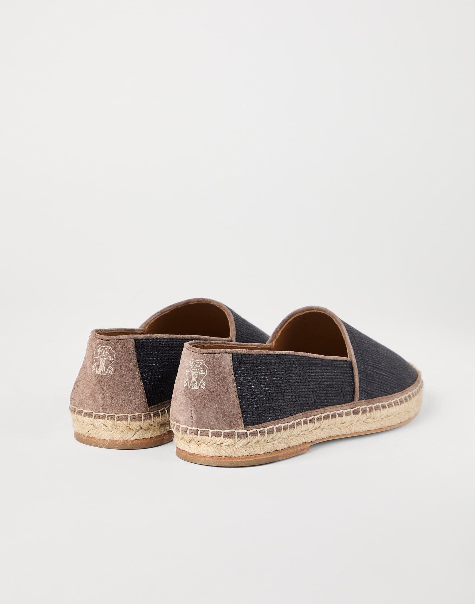 Brunello Cucinelli o1la1rc1a0326 Techno Raffia Espadrilles in Black Size US 8 / EU 41 - 4 Thumbnail