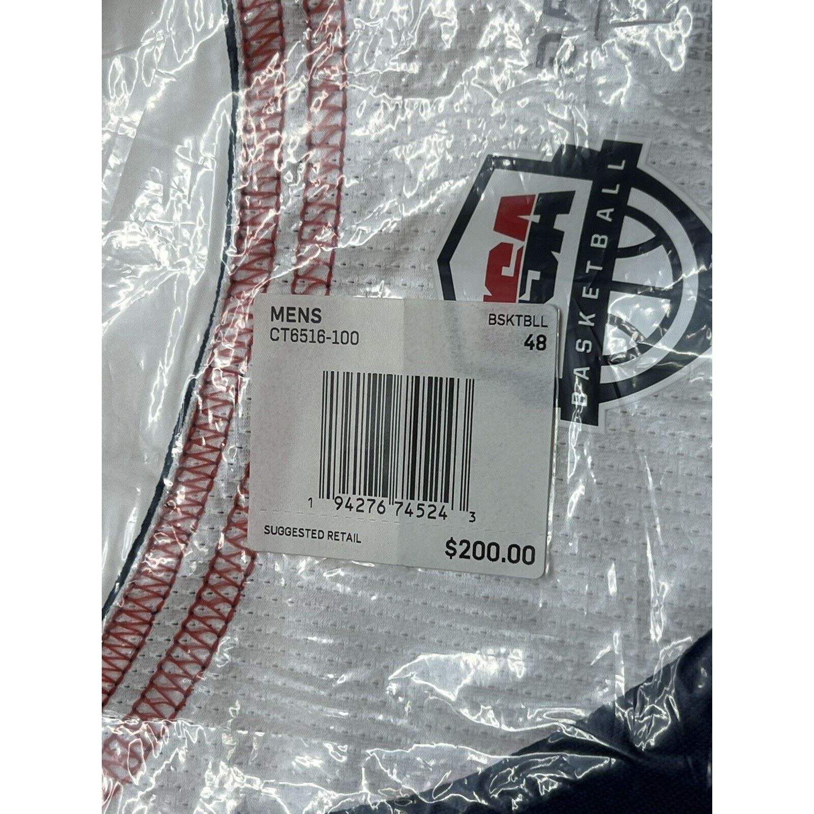 Nike Nike USA 2020 Olympics Home Vaporknit Jersey CT6516-100 48 Size US XL / EU 56 / 4 - 4 Thumbnail