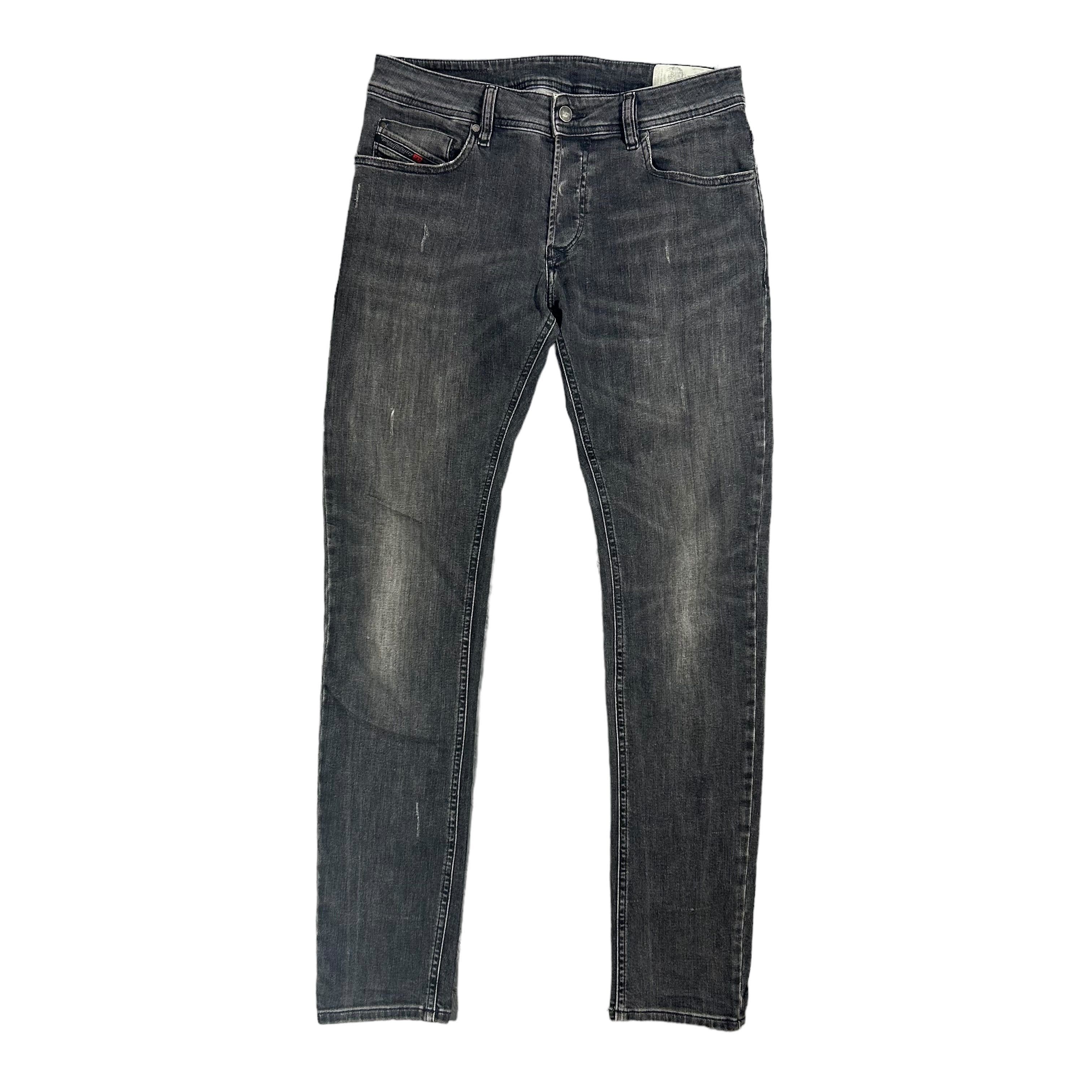 Diesel Diesel Troxer Slim Skinny Black Stretch Denim W32L32 Size US 32 / EU 48 - 1 Thumbnail