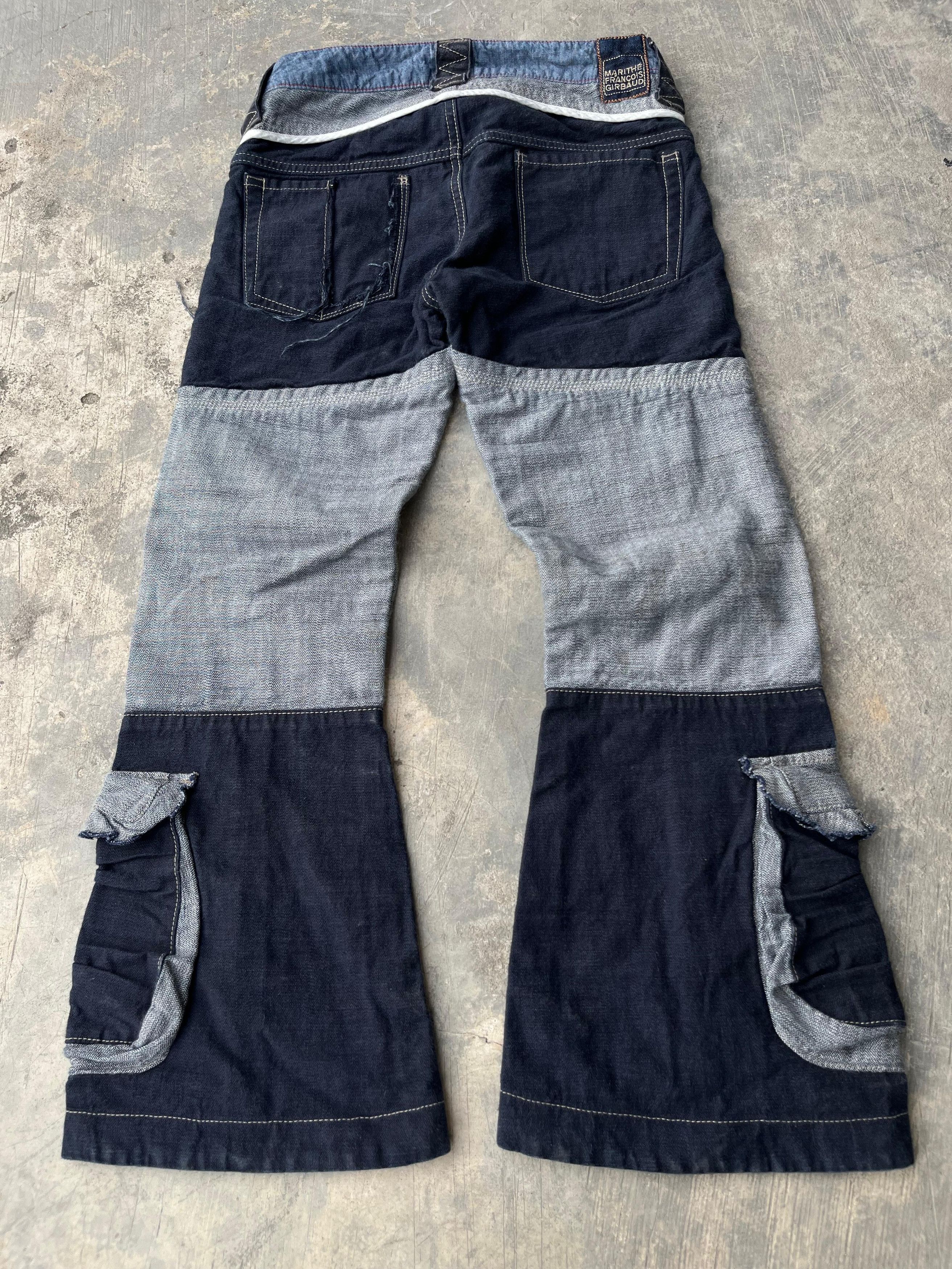 Marithe + Francois Girbaud Marithe Francois Girbaud Flared Pants Size US 27 - 3 Thumbnail
