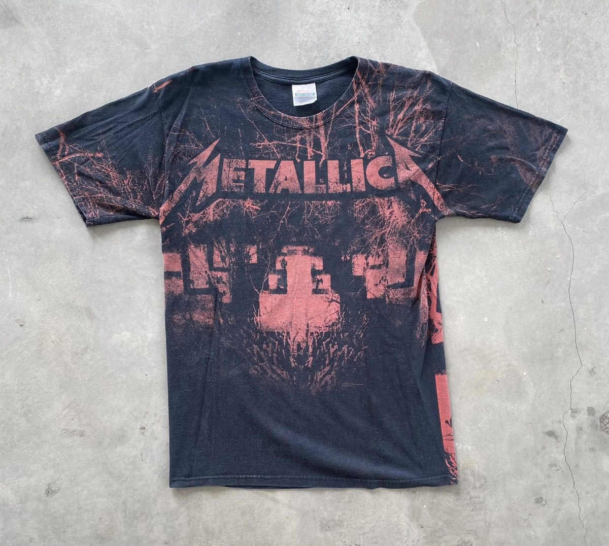 Hanes VINTAGE METALLICA FULLPRINT TEE Size US M / EU 48-50 / 2 - 1 Thumbnail