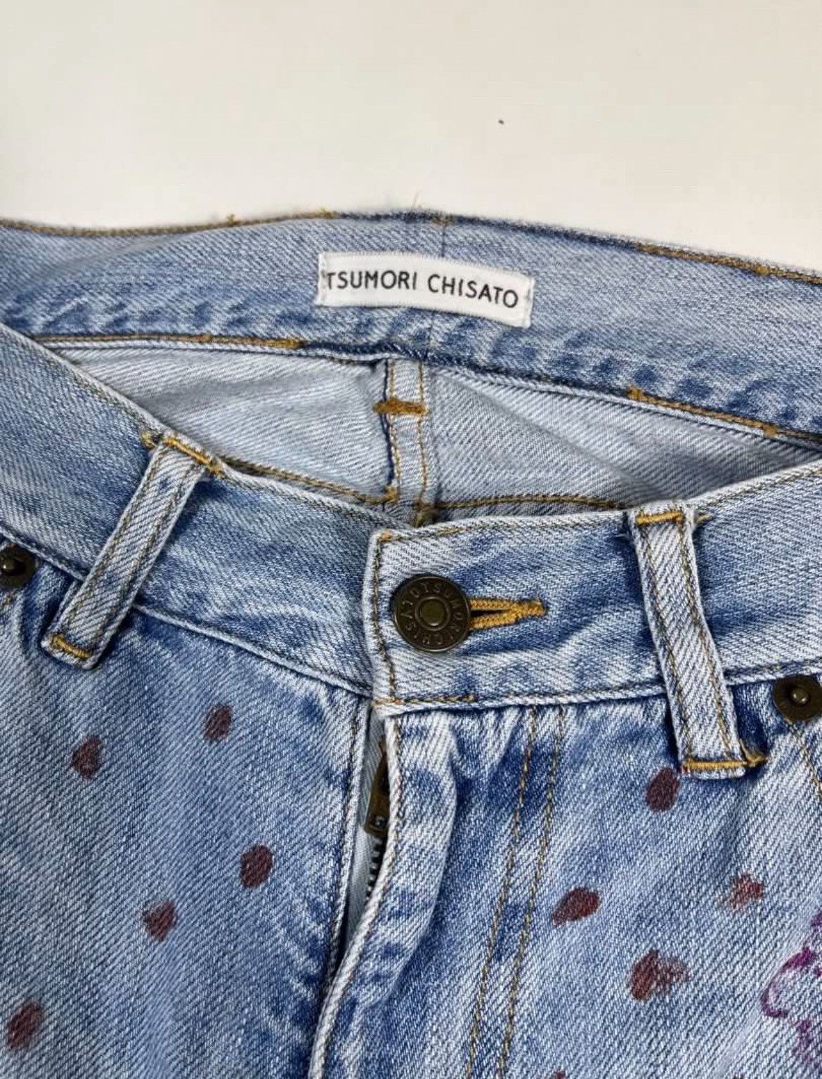 Tsumori Chisato Tsumori Chisato Denim Pants Size US 29 - 3 Thumbnail