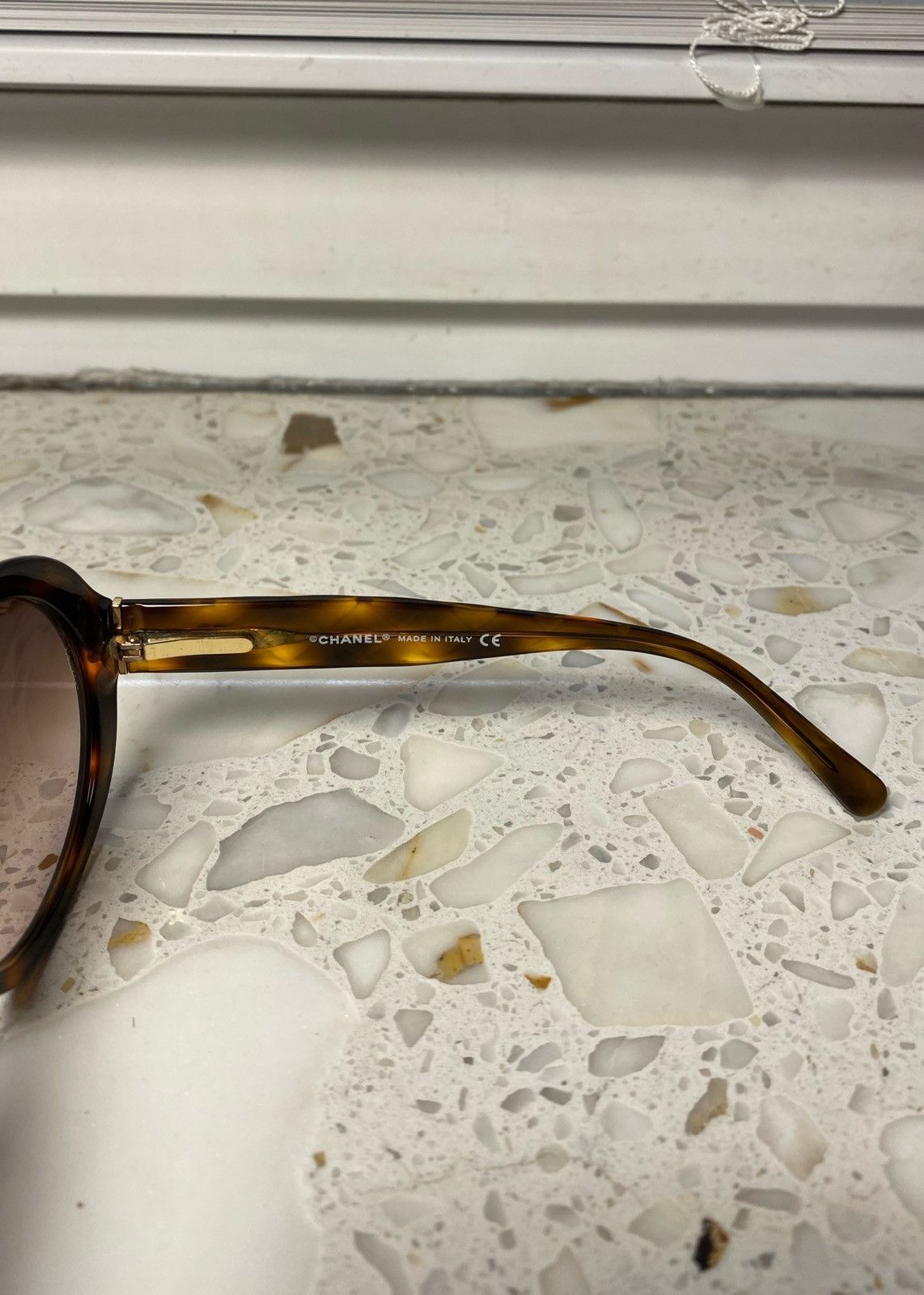 Vintage Gold Logo CC Vintage Chanel Sunglasses Size ONE SIZE - 7 Thumbnail