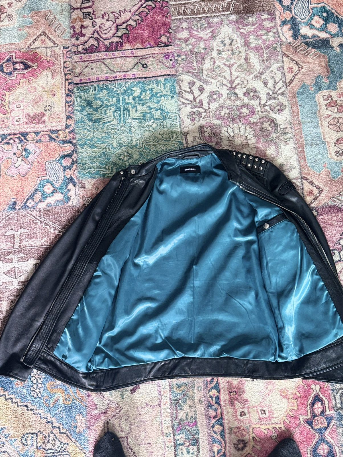 Diesel Diesel Leather jacket Size US M / EU 48-50 / 2 - 2 Thumbnail
