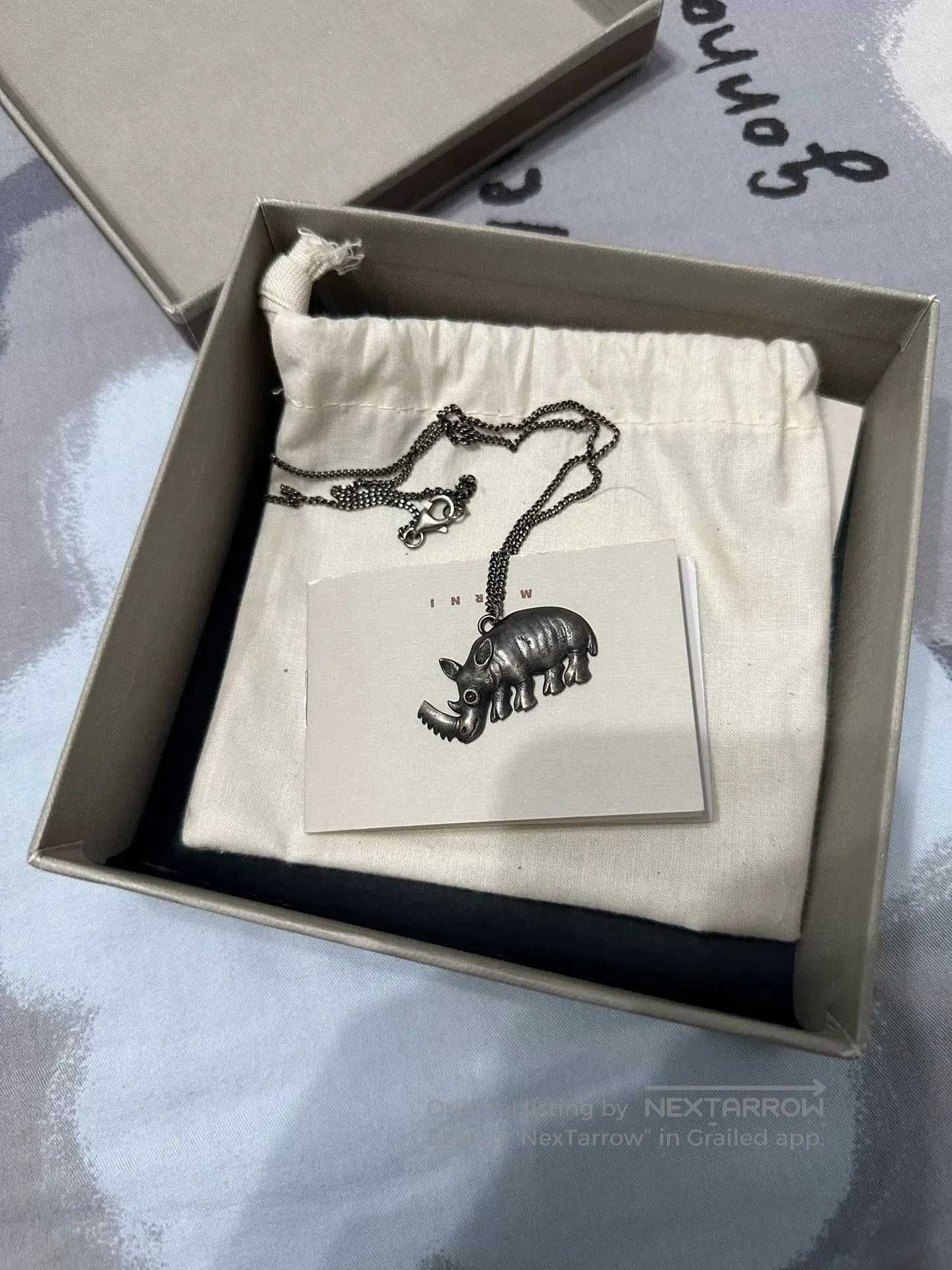 Marni Marni Rhinoceros Necklace for Unisex. Size ONE SIZE - 5 Thumbnail