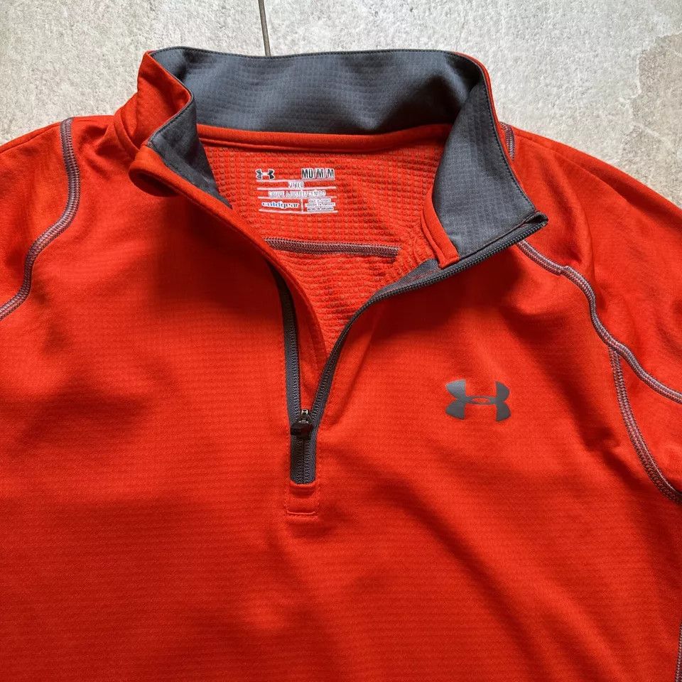 Under Armour Under Armour Coldgear Fitted cycling zip pullover Size US M / EU 48-50 / 2 - 2 Thumbnail