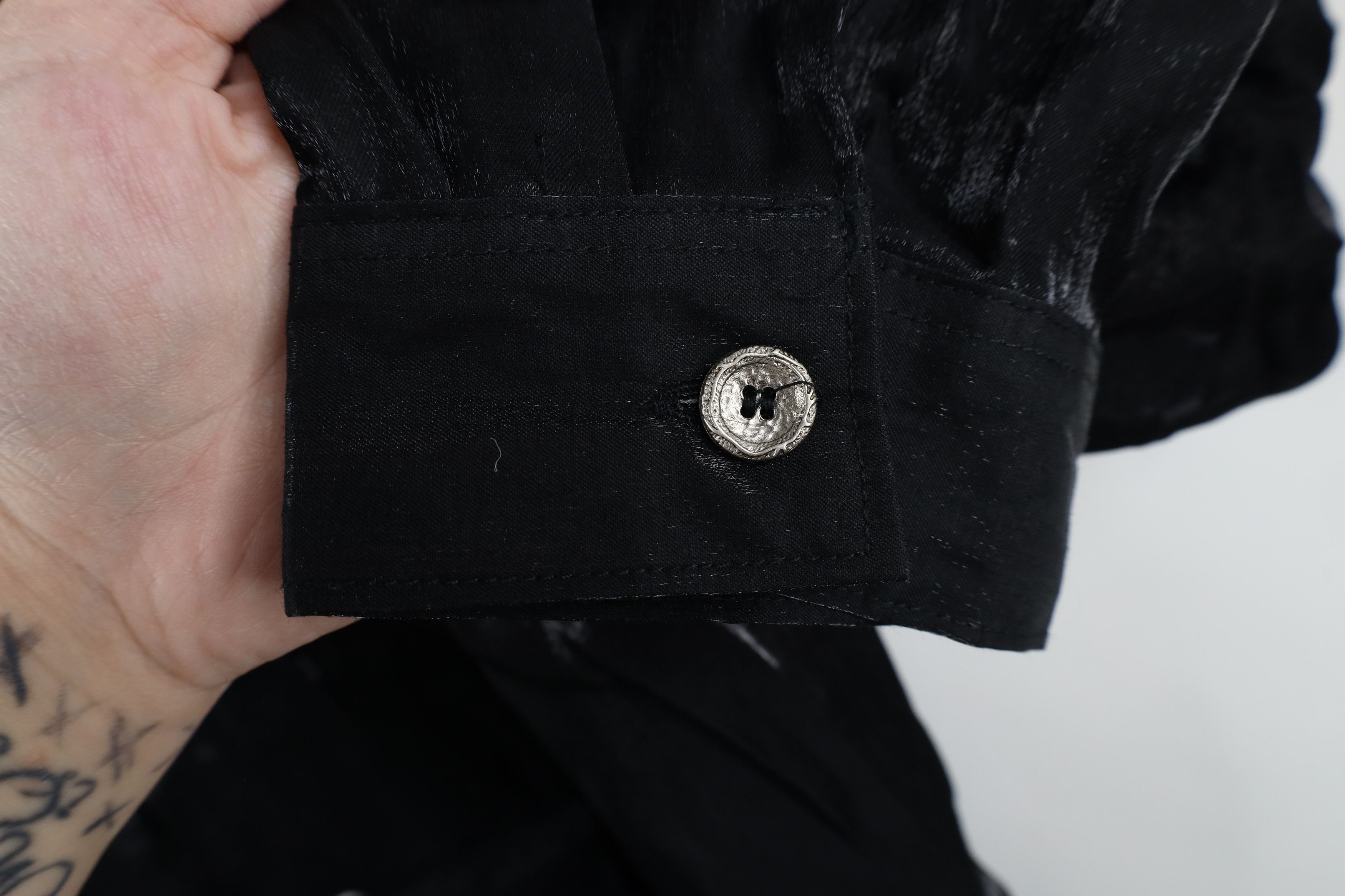 Vintage Vintage 90s Streetwear Disco Dance Collared Button Shirt Size US L / EU 52-54 / 3 - 4 Thumbnail