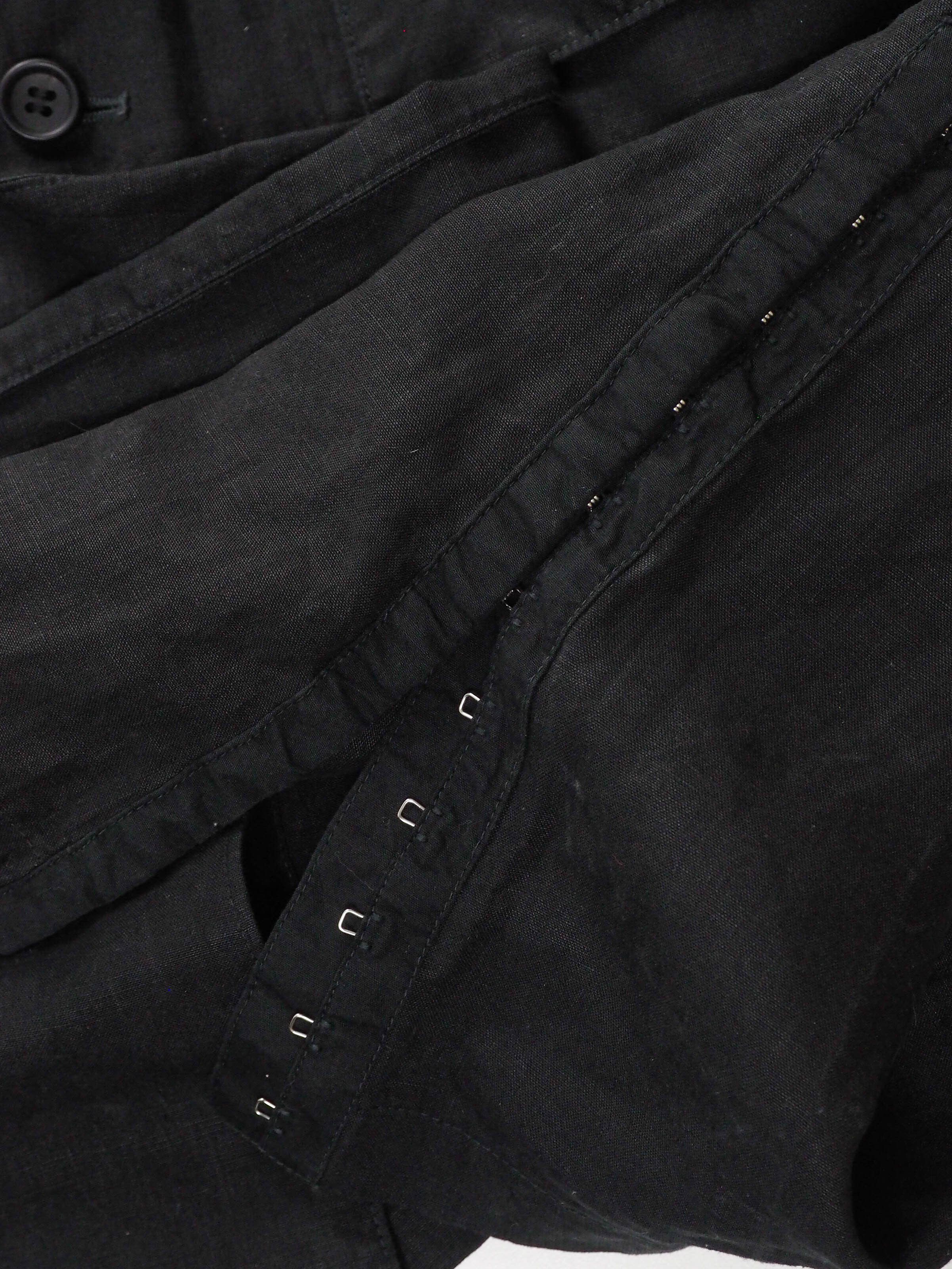 Japanese Brand m/m by Masayuki Marukawa Long Linen Coat Size M / US 6-8 / IT 42-44 - 8 Thumbnail