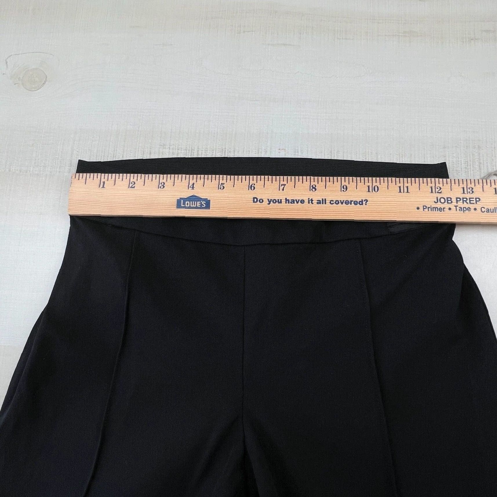 Vintage A New Day Womens Leggings 0 Black Pull On Wide Elastic Waist Stretch New - Cotton, Spandex, Viscose Knit Cropped Mid Rise Casual FYI: N/A Size 25" / US 0 / IT 36 - 7 Thumbnail