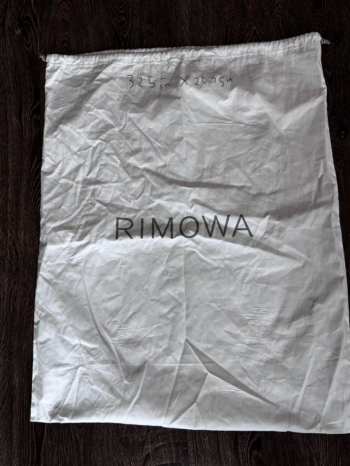 Rimowa Rimowa Dust Bag White Gray 32.5”x 26” Size ONE SIZE - 1 Thumbnail