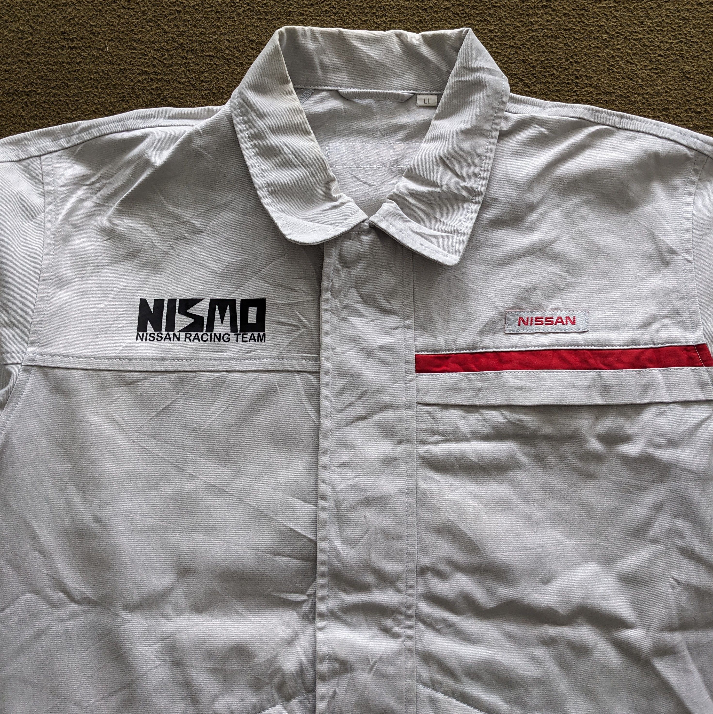 Vintage Vintage NISMO NISSAN RACING Uniform Workers Custom Jacket Size US L / EU 52-54 / 3 - 4 Thumbnail