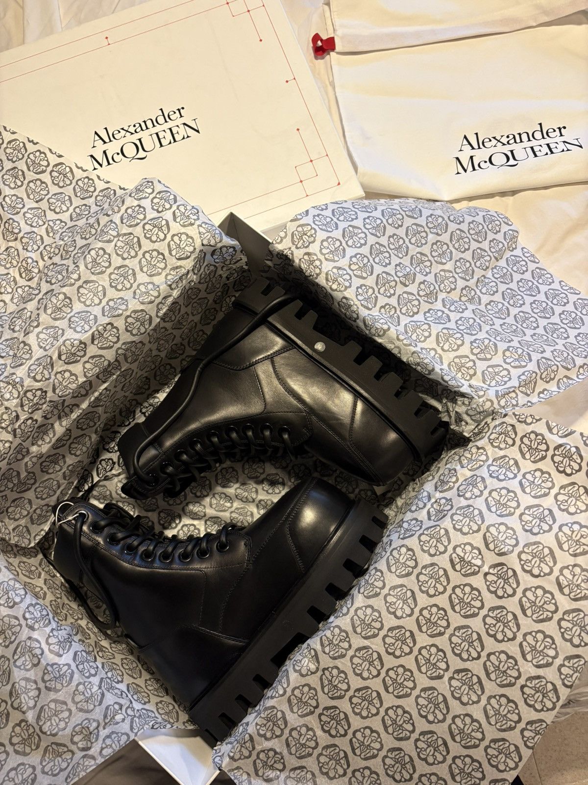 Alexander McQueen Alexander McQueen parachute leather boots. Size US 7 / EU 40 - 2 Thumbnail
