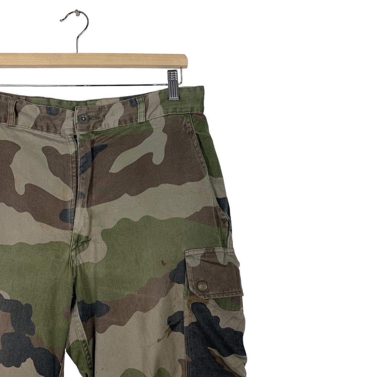 Vintage Vintage Military Army Green Camo 6Pocket Cargo Pant #0170-C9 Size US 34 / EU 50 - 6 Thumbnail