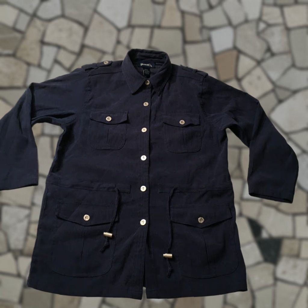 Denim & Co. VINTAGE Denim & Co Jacket Size XL-Y2k POLY BLEND LINED Size S / US 4 / IT 40 - 1 Thumbnail