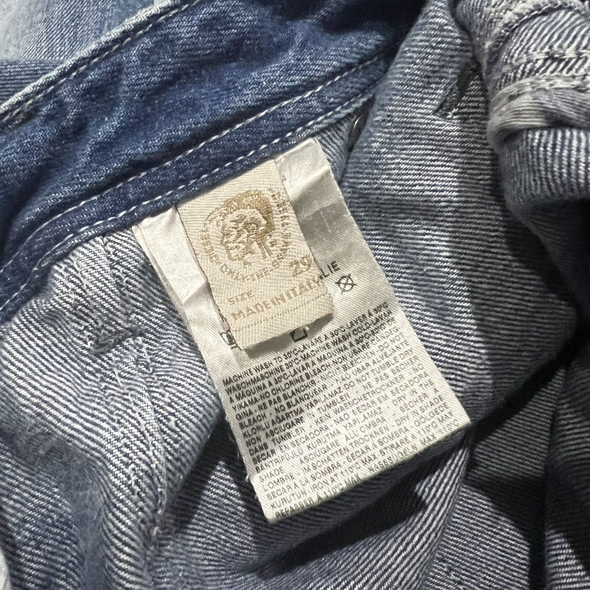Diesel 2000s Diesel Fatigue Ripped Jeans Size US 29 - 10 Thumbnail