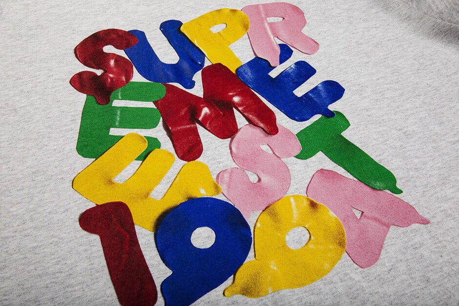 Supreme SUPREME BALLOONS TEE ASH GREY M FW20 T-SHIRT Size US M / EU 48-50 / 2 - 2 Thumbnail