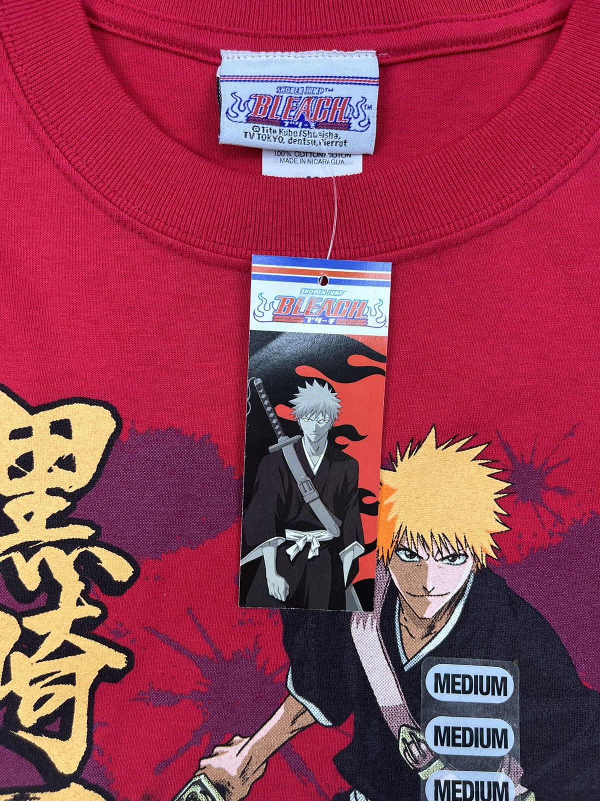 Anime VINTAGE ANIME BLEACH (ICHIGO KUROSAKI) NEW OLD STOCK Size US M / EU 48-50 / 2 - 7 Thumbnail