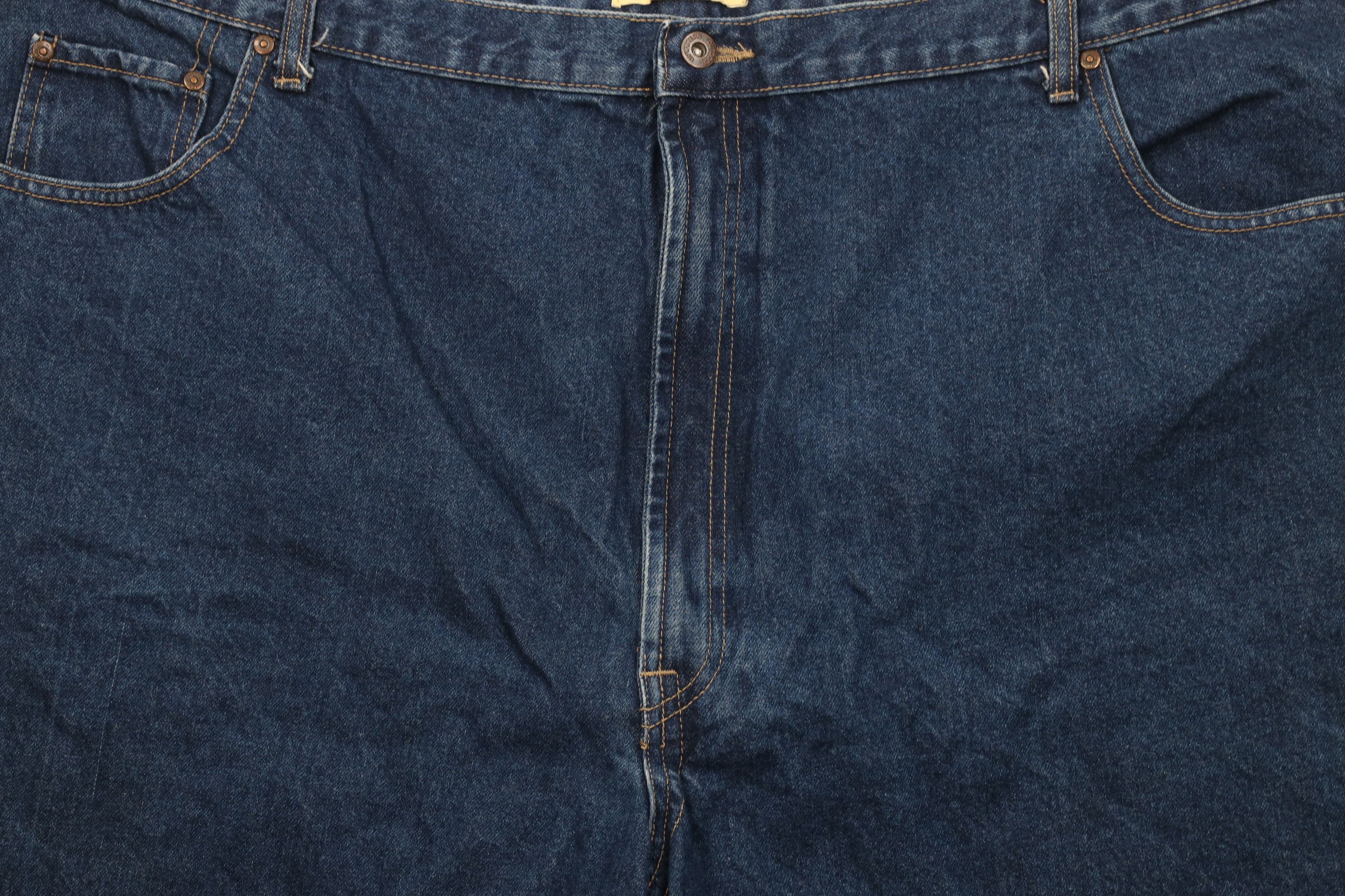 Vintage Vintage 90s Streetwear Relaxed Fit Denim Jean Shorts Blue Size US 44 / EU 60 - 3 Thumbnail