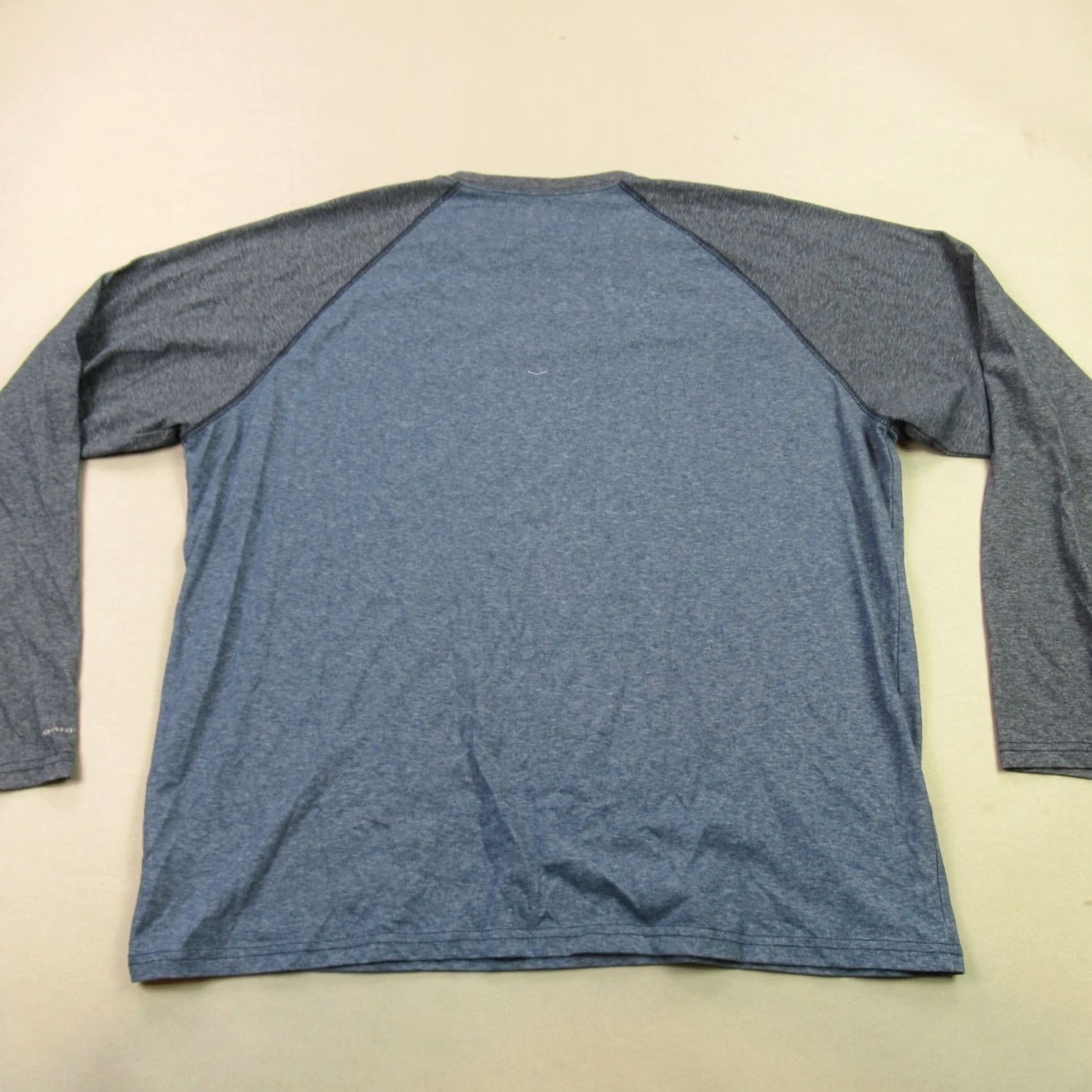 Vintage Columbia Shirt Men XL Long Sleeve Crew Neck blue Lightweight Size US XL / EU 56 / 4 - 5 Thumbnail