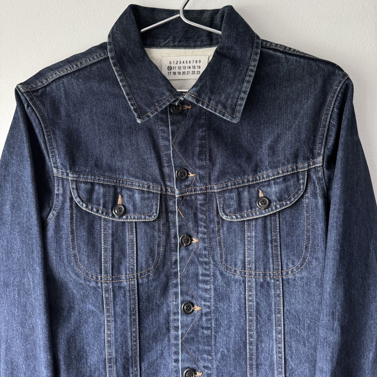 Maison Margiela AW2001 Martin Margiela Raw Denim Jeans Jacket Size US S / EU 44-46 / 1 - 2 Thumbnail
