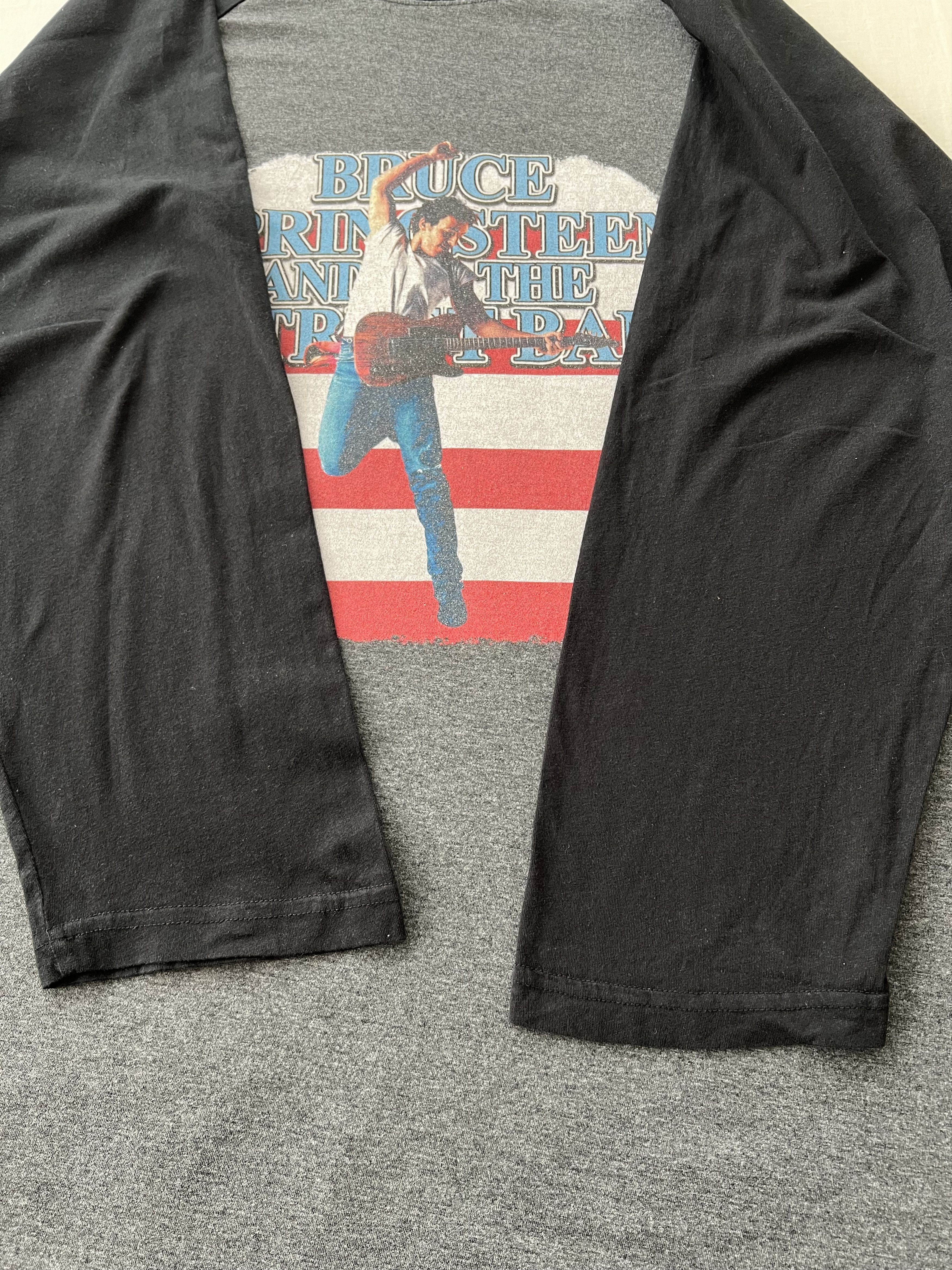 Band Tees Vintage 2000s Bruce Springsteen 3/4 Long Sleeve T-shirt Size US L / EU 52-54 / 3 - 5 Thumbnail