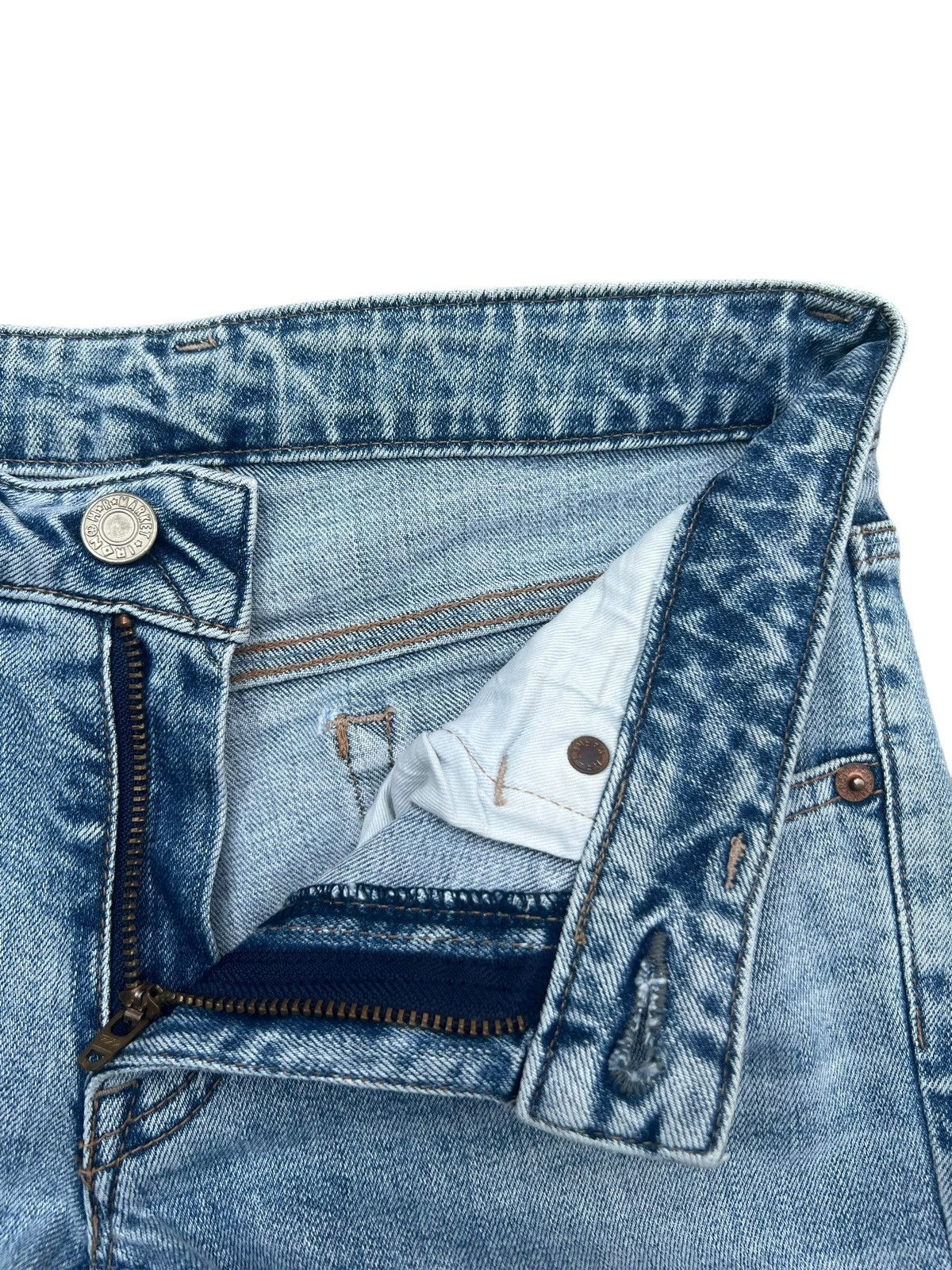 Blue Blue Japan HR Market Blue Blue Japan Lowrise Flare Denim Jeans 28x32.5 Size 28" / US 6 / IT 42 - 7 Thumbnail
