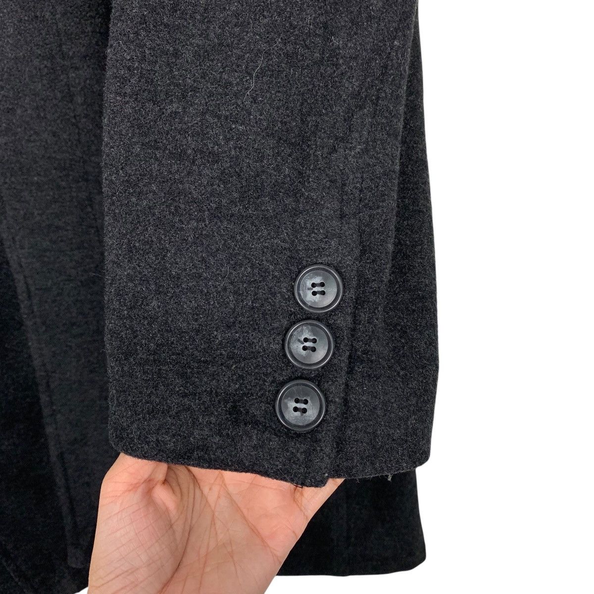 Japanese Brand D Homme A Homme Wool Coat Size US M / EU 48-50 / 2 - 14 Thumbnail