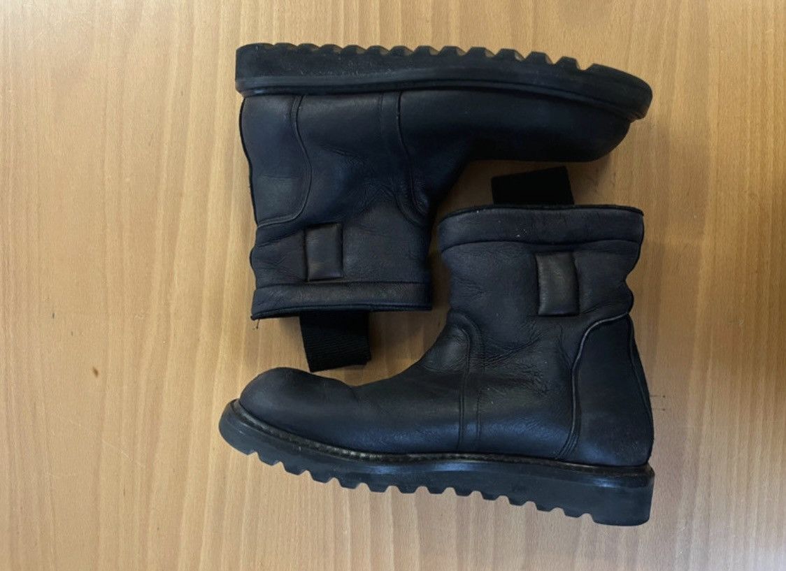 Rick Owens Rick Owens fw13 Plinth lined boots Size US 9 / EU 42 - 1 Thumbnail