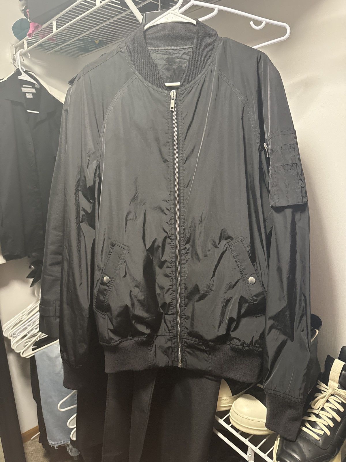 Rick Owens bomber jacket