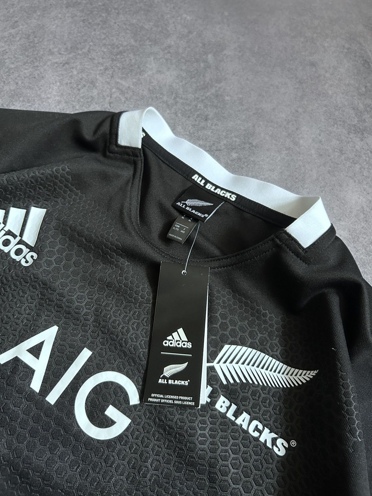 Rugby Ralph Lauren Adidas x All blacks AIG jersey Ratana 49 mens new Size US XL / EU 56 / 4 - 4 Thumbnail