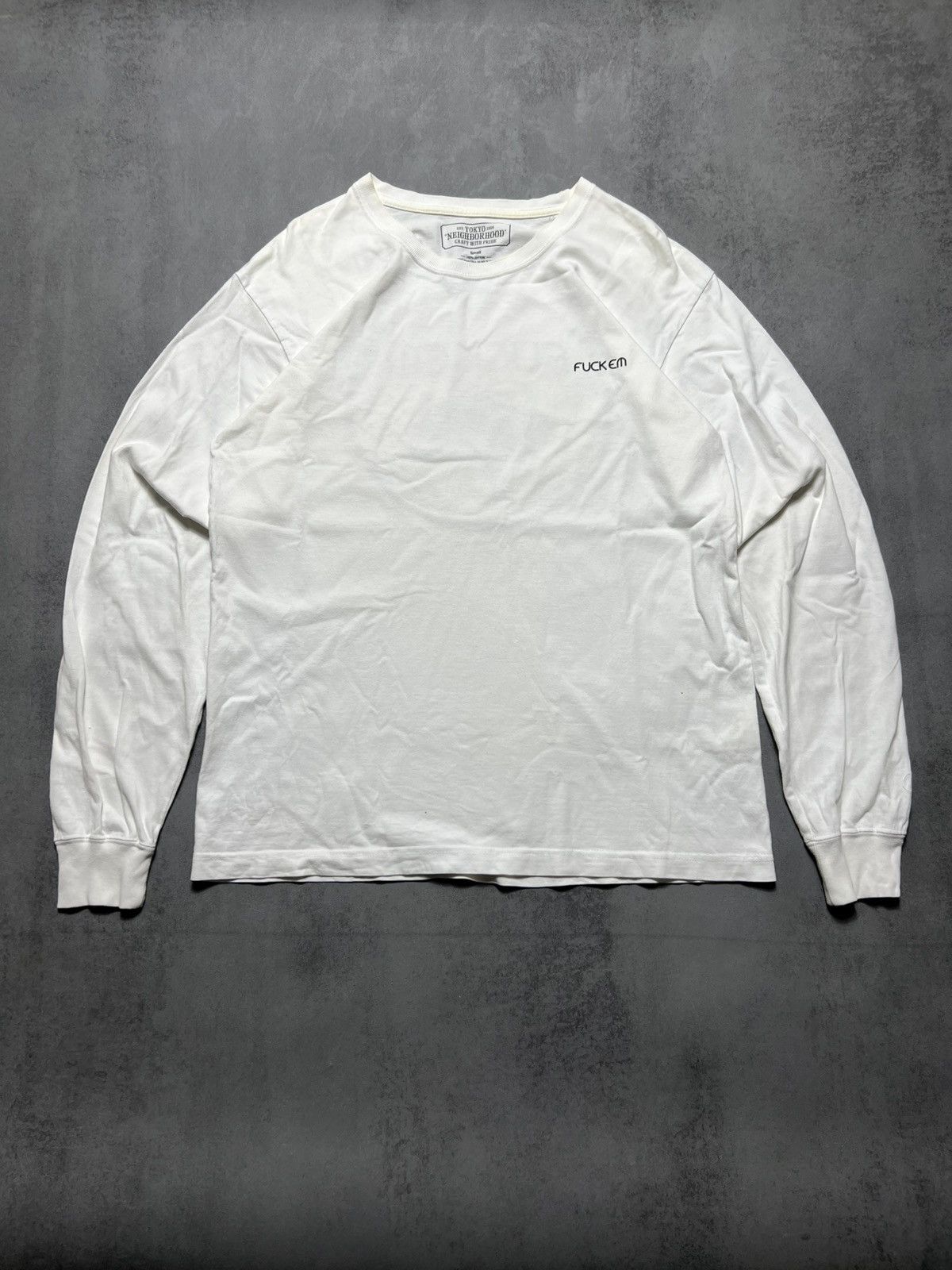 Neighborhood Neighborhood ‘F Em’ Longsleeve Tee Size US S / EU 44-46 / 1 - 2 Thumbnail