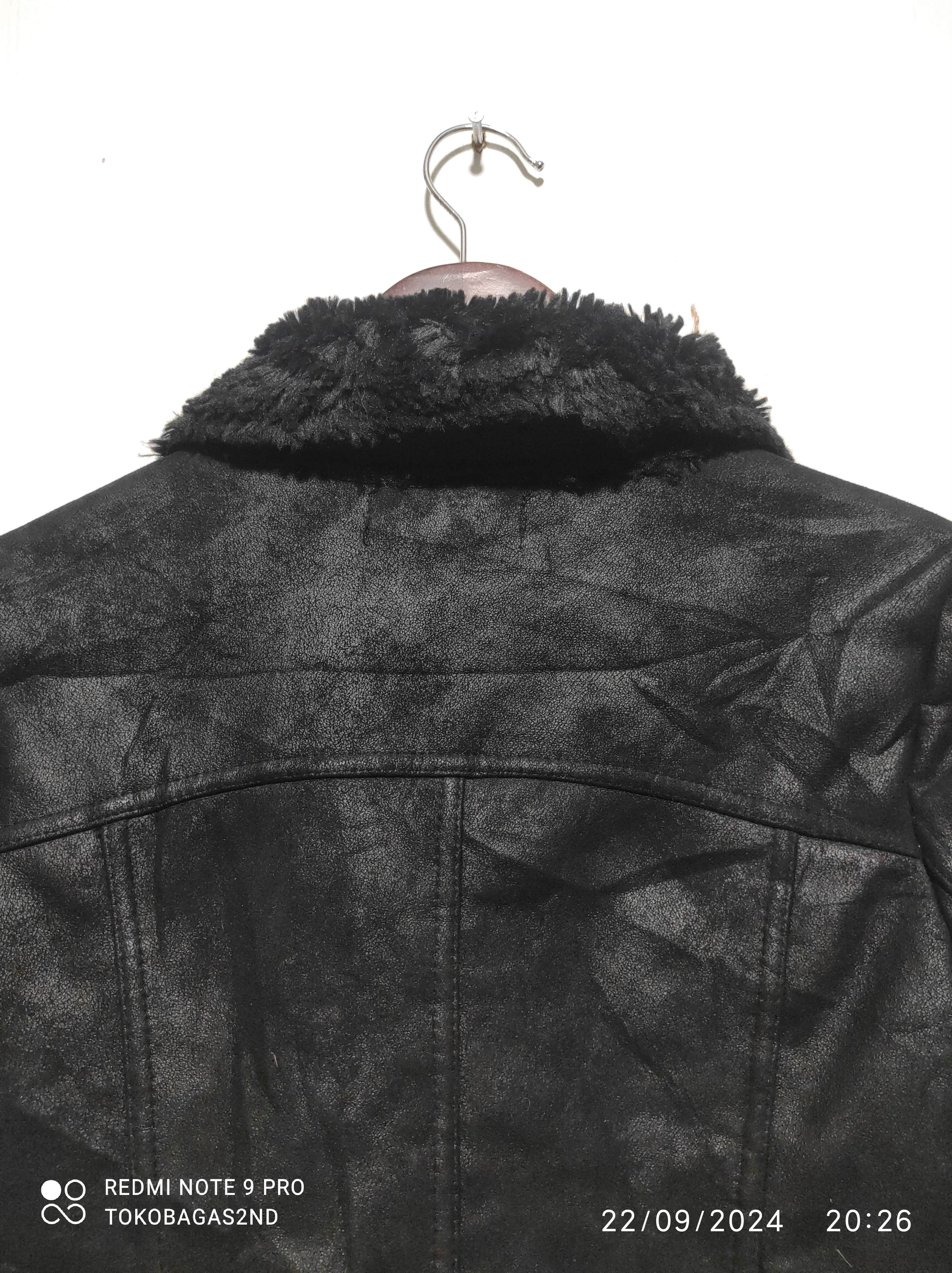 Le Grande Bleu (L.G.B.) Rachel Punk Ramones Suede Fur jacket i6w9 lgb style Size M / US 6-8 / IT 42-44 - 13 Thumbnail