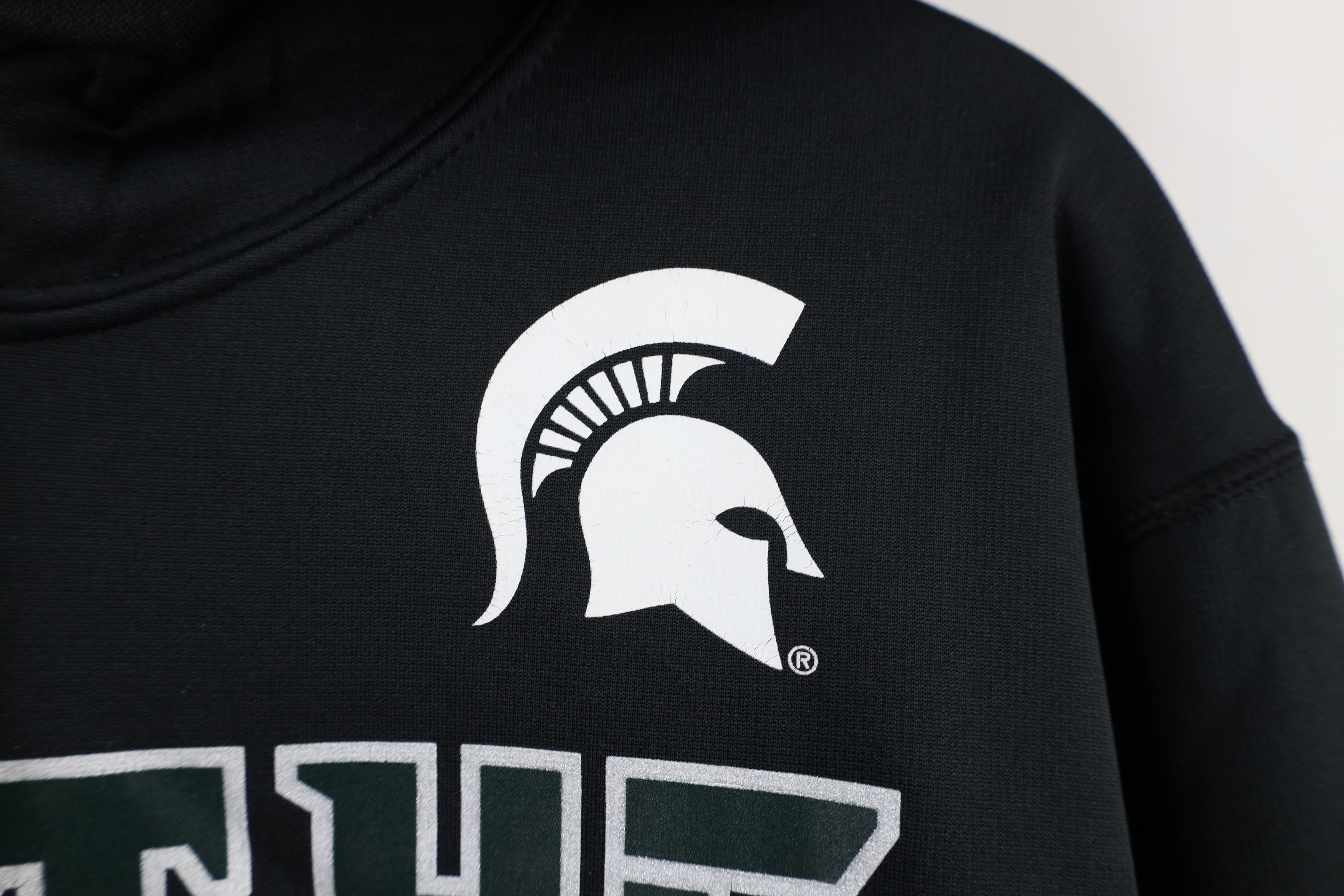 Nike × Vintage Nike Therma Fit Playoff Michigan State University Hoodie Size US S / EU 44-46 / 1 - 5 Thumbnail