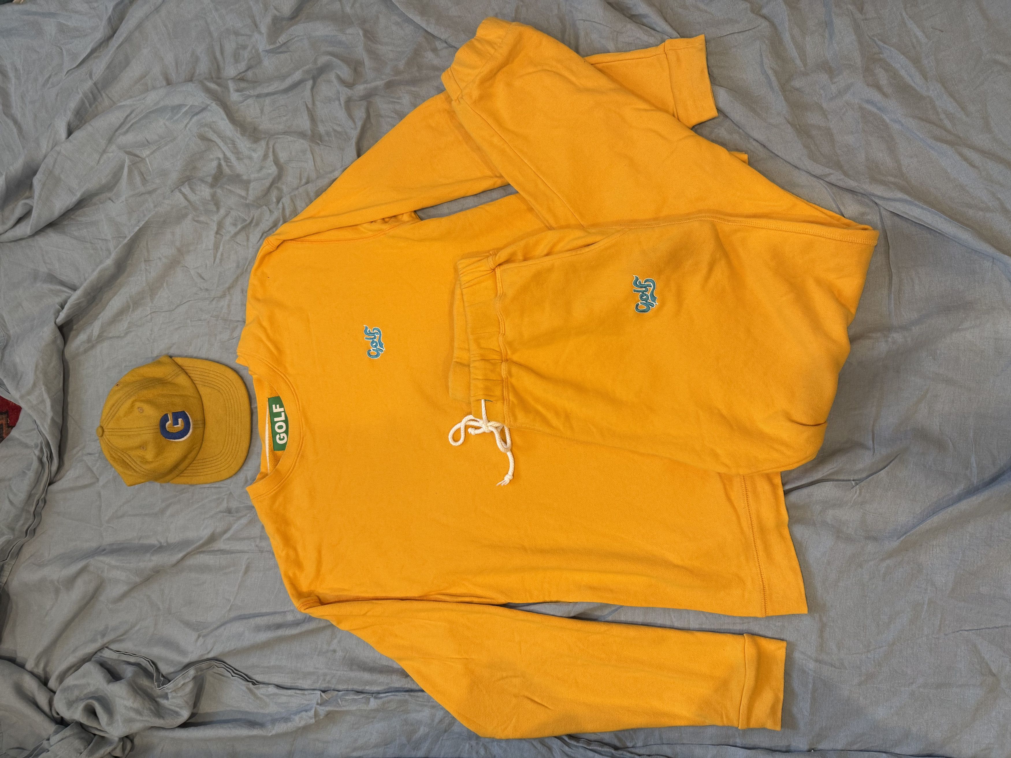 Golf Wang Cursive script font set Grailed