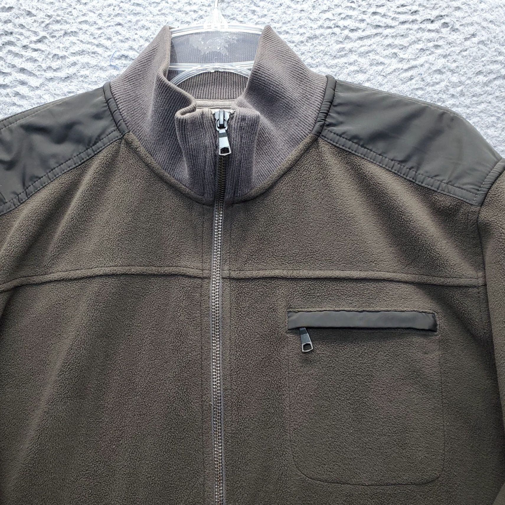 Banana Republic Banana Republic Jacket Womens XL Green Fleece Full Zip EUC - Casual Outdoor Short Sleeve? Size XL / US 12-14 / IT 48-50 - 7 Thumbnail