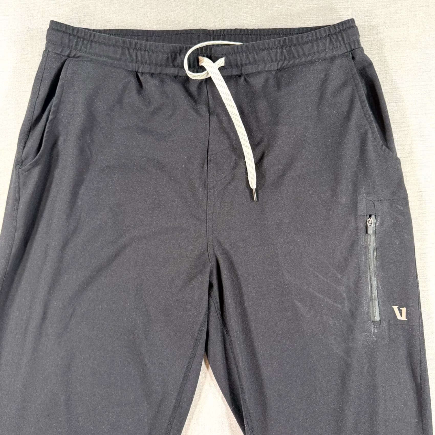 Vuori Vuori Sunday Performance Joggers Mens XL Black Tapered Sweatpants Stretch Gym Size US 36 / EU 52 - 2 Thumbnail