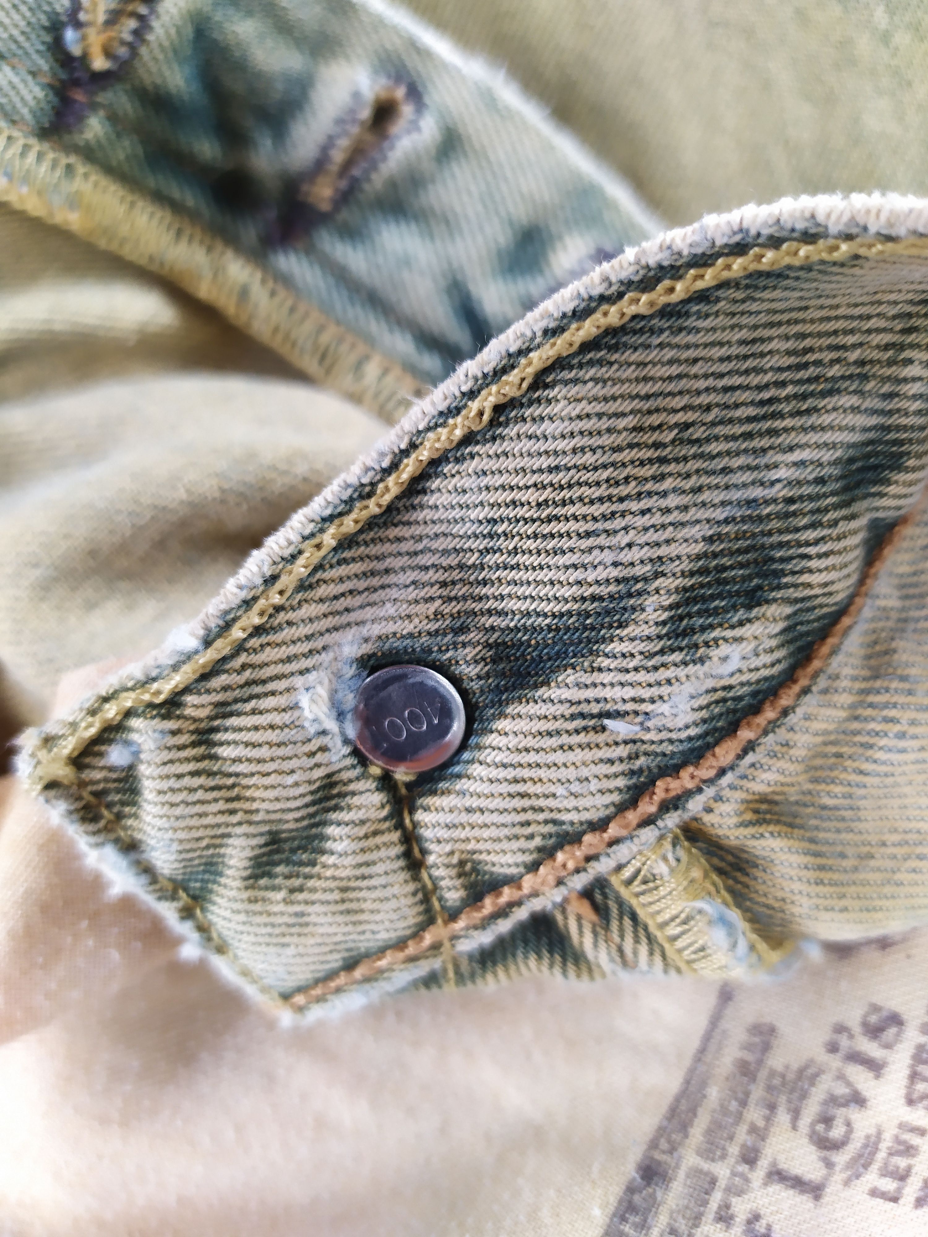 Levi's × Levi's Vintage Clothing Vintage Levi's 501 Mudwash Denim Size US 35 - 15 Thumbnail