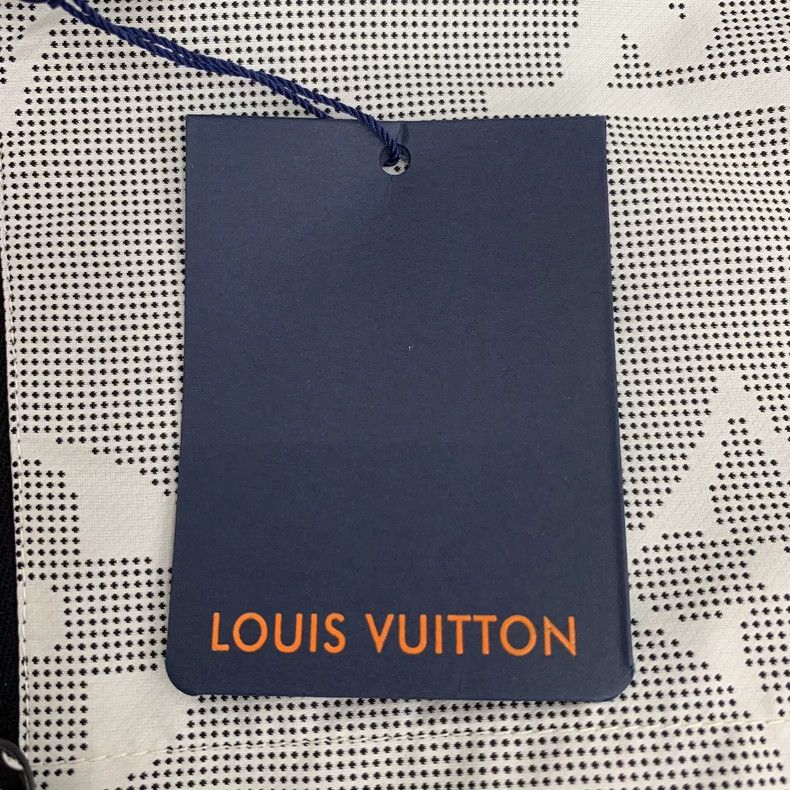 Louis Vuitton Louis Vuitton 23 grey logo full print hooded long sleeve z Size XXS / US 00 / IT 34 - 6 Thumbnail