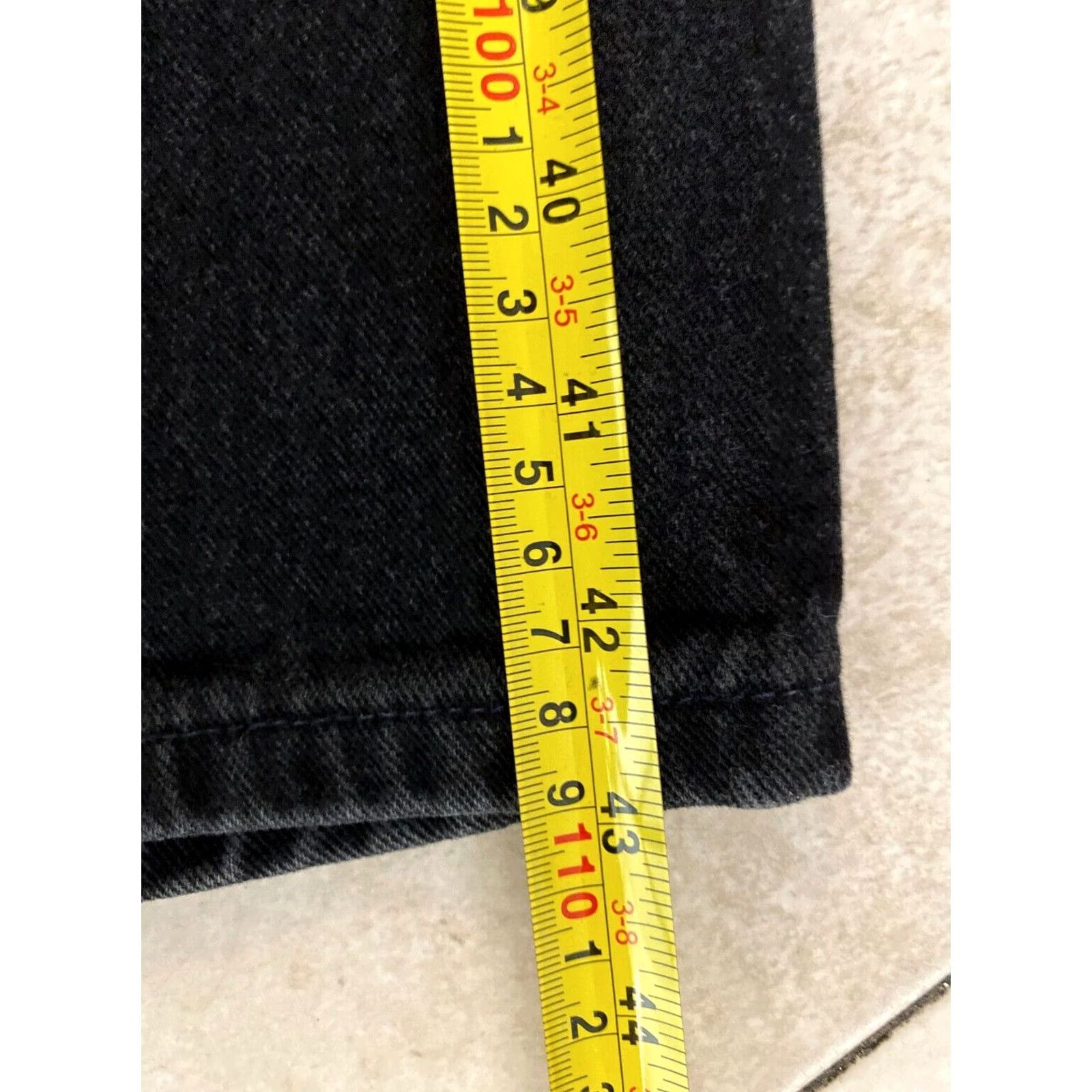 Denime VINTAGE Levis Jeans Pants 38L 32L Black 90s denim Straight Men's Denim Jeans Pants 545 Brown Tag Size US 38 / EU 54 - 7 Thumbnail