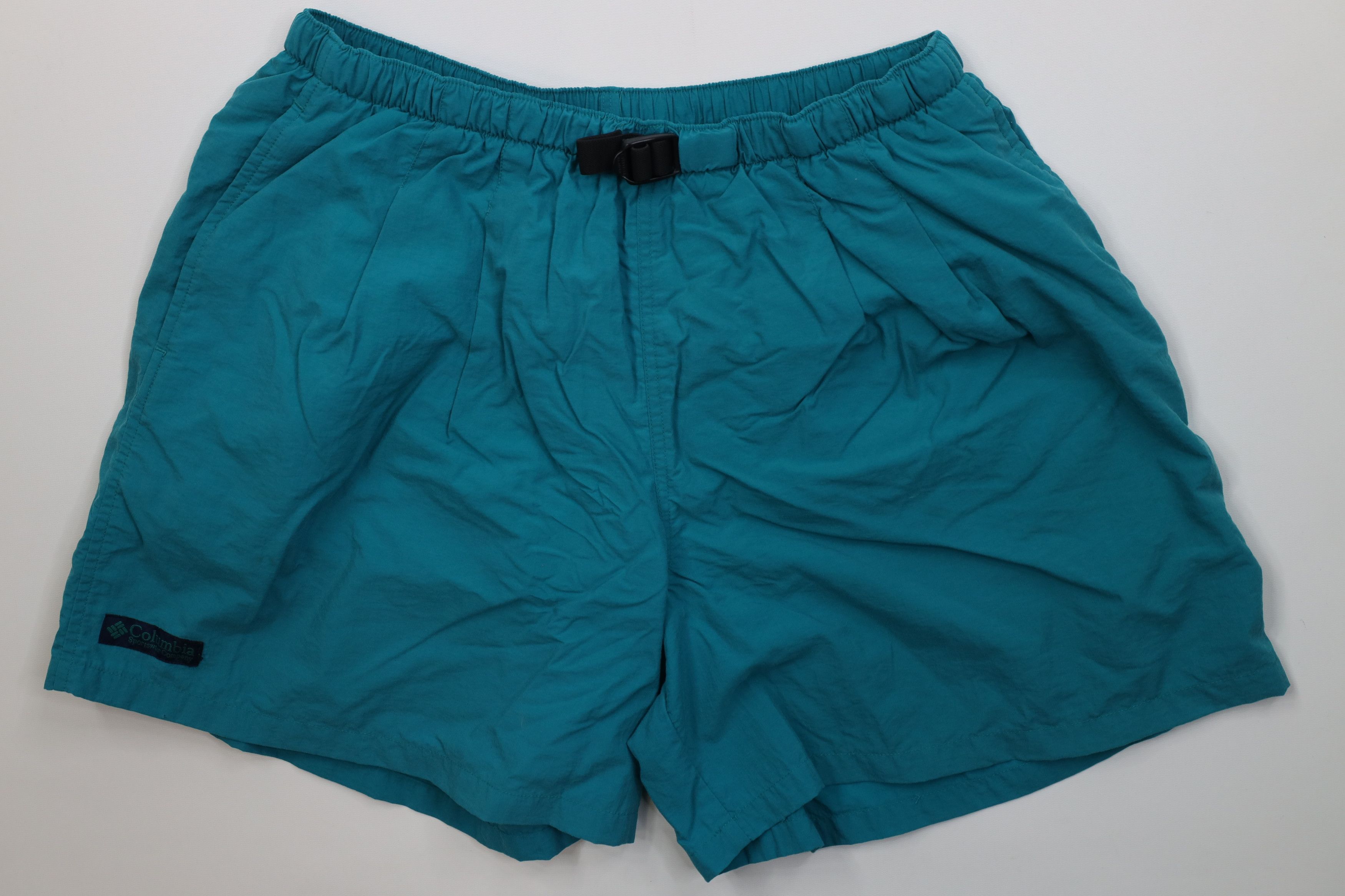 Columbia Vintage 90s Columbia Belted Lined Above Knee Trekking Shorts Size US 36 / EU 52 - 1 Thumbnail