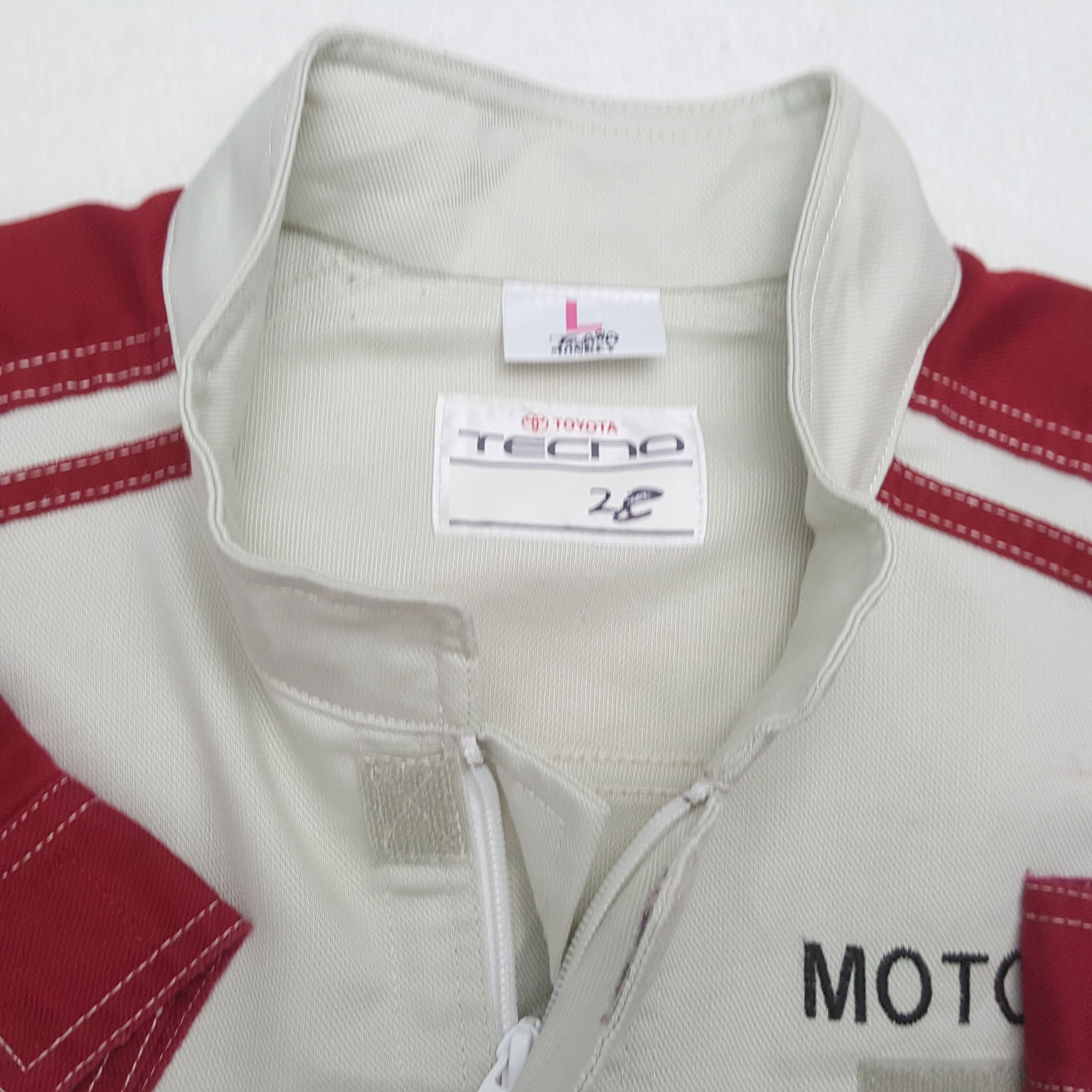 Vintage TOYOTA TECNO Japanese Motorsports Coverall JACKET Size US M / EU 48-50 / 2 - 14 Thumbnail