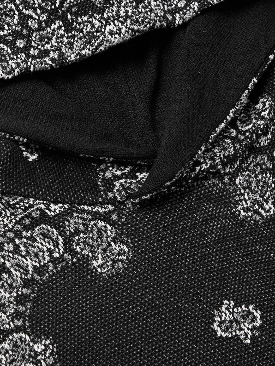 Amiri Amiri Cashmere Bandana Blend Hoodie Size US M / EU 48-50 / 2 - 8 Thumbnail