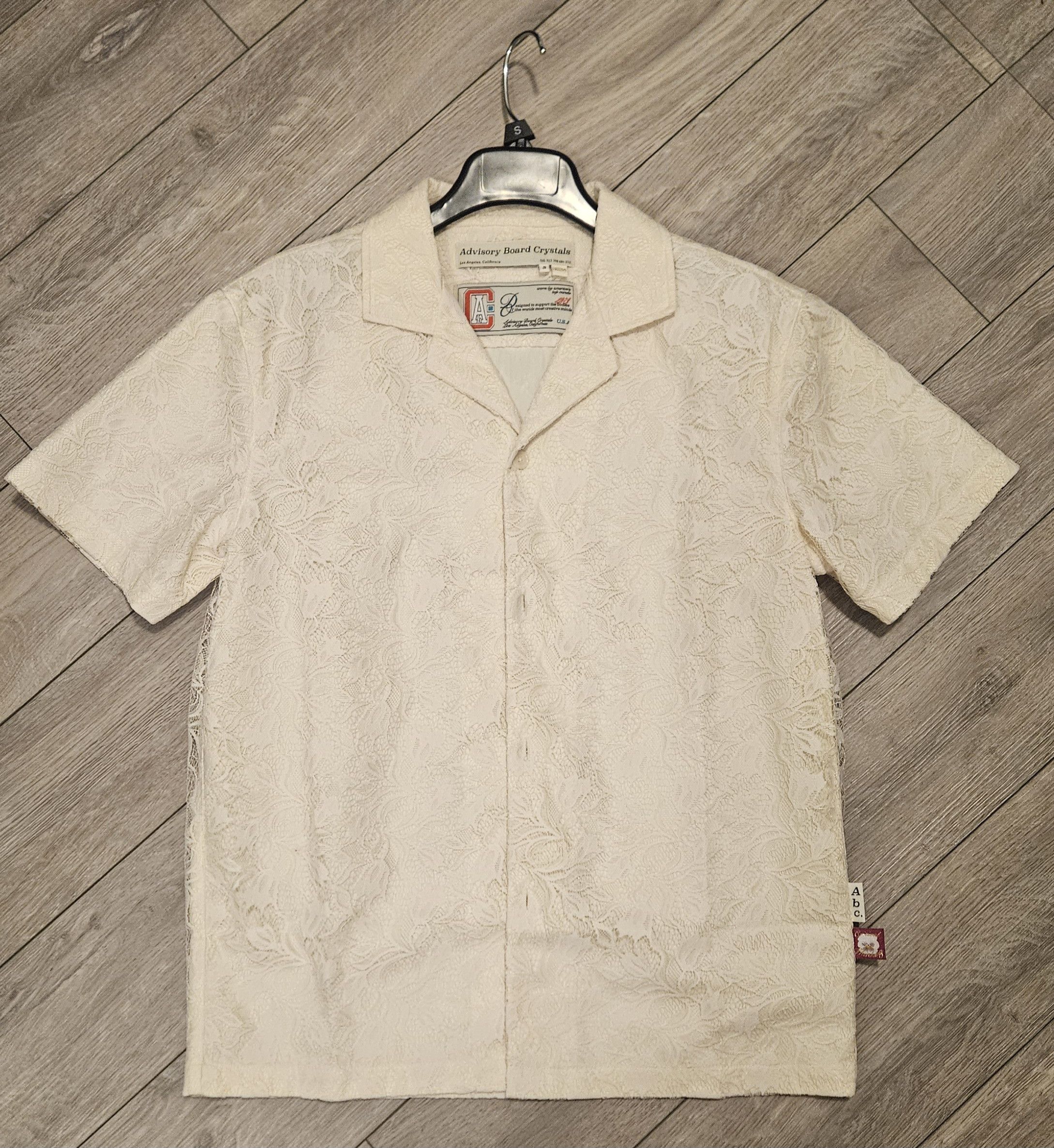 ABC Pacifist Camp Shirt (SS24) - Ecru