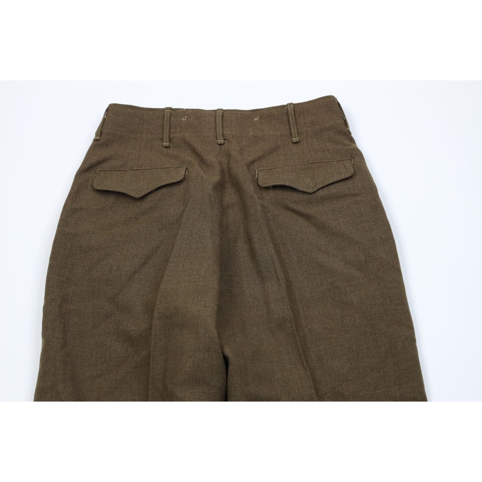 Vintage Vintage 50s Korean War 32R 2 Piece Wool Ike Uniform Suit Size 34R - 20 Thumbnail