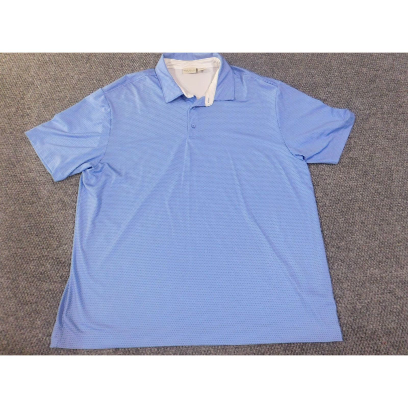 Vintage rorie whalen Polo 2XL Men Golf Short Sleeve Blue Stretch Casual Breathable Logo Button-Down Collar Retro Summer Vintage: No (but keep rules) Size US XXL / EU 58 / 5 - 3 Thumbnail