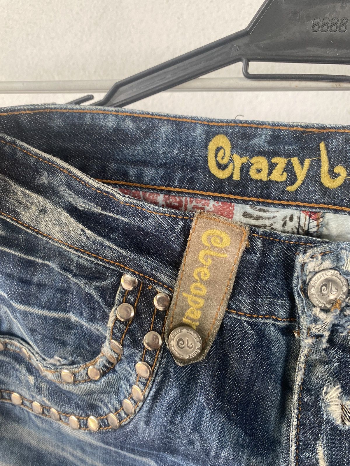 Japanese Brand × Vintage Vintage Crazy Leopard Punk Style Denim Size US 30 / EU 46 - 6 Thumbnail